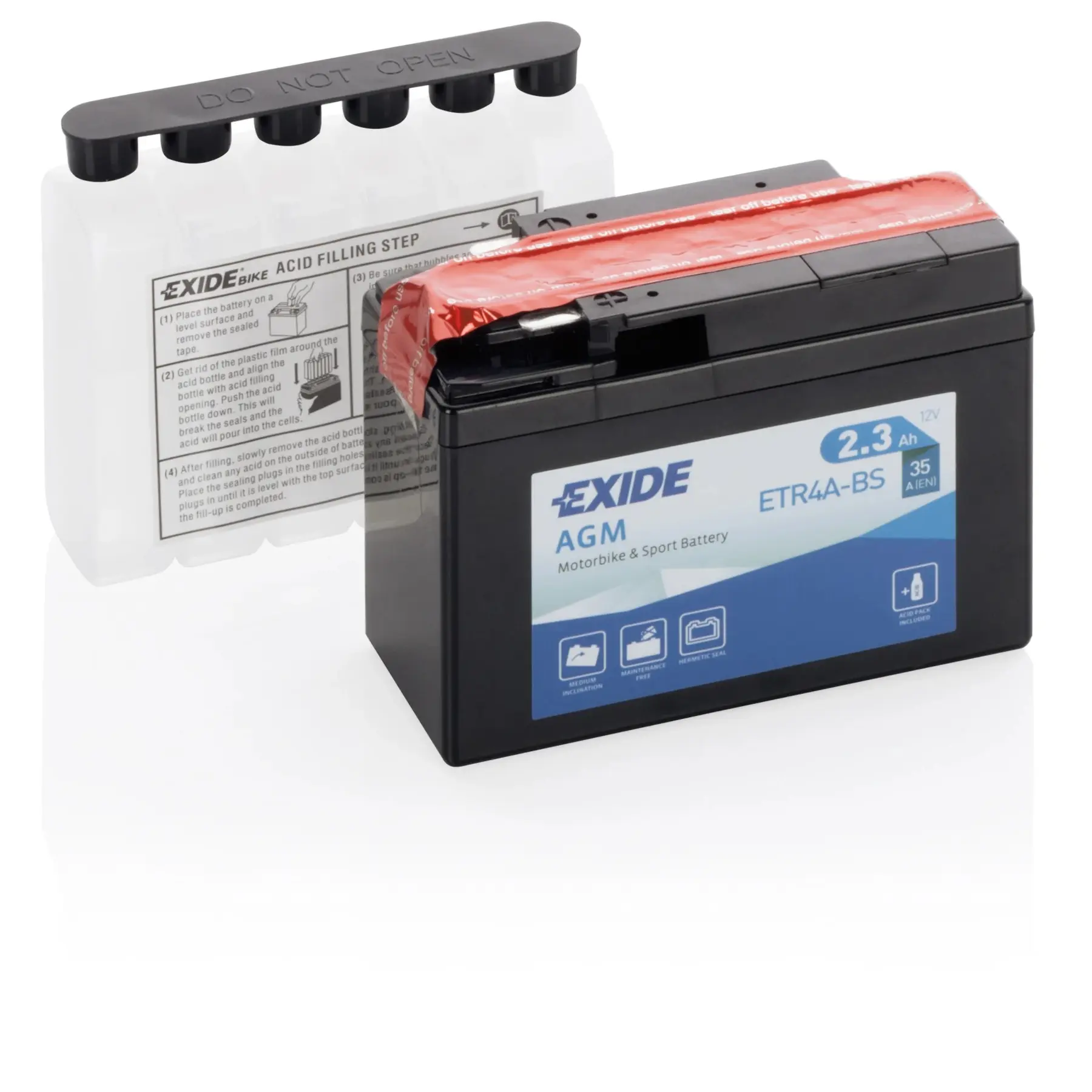 Motorradbatterie Exide AGM