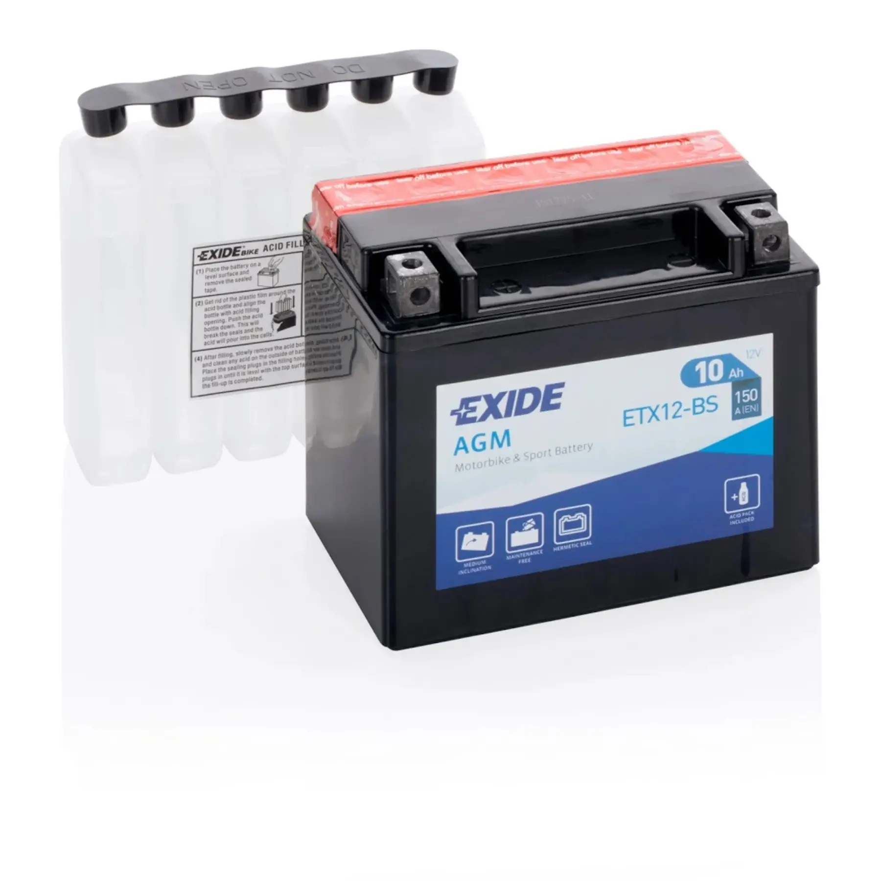 Motorradbatterie Exide AGM