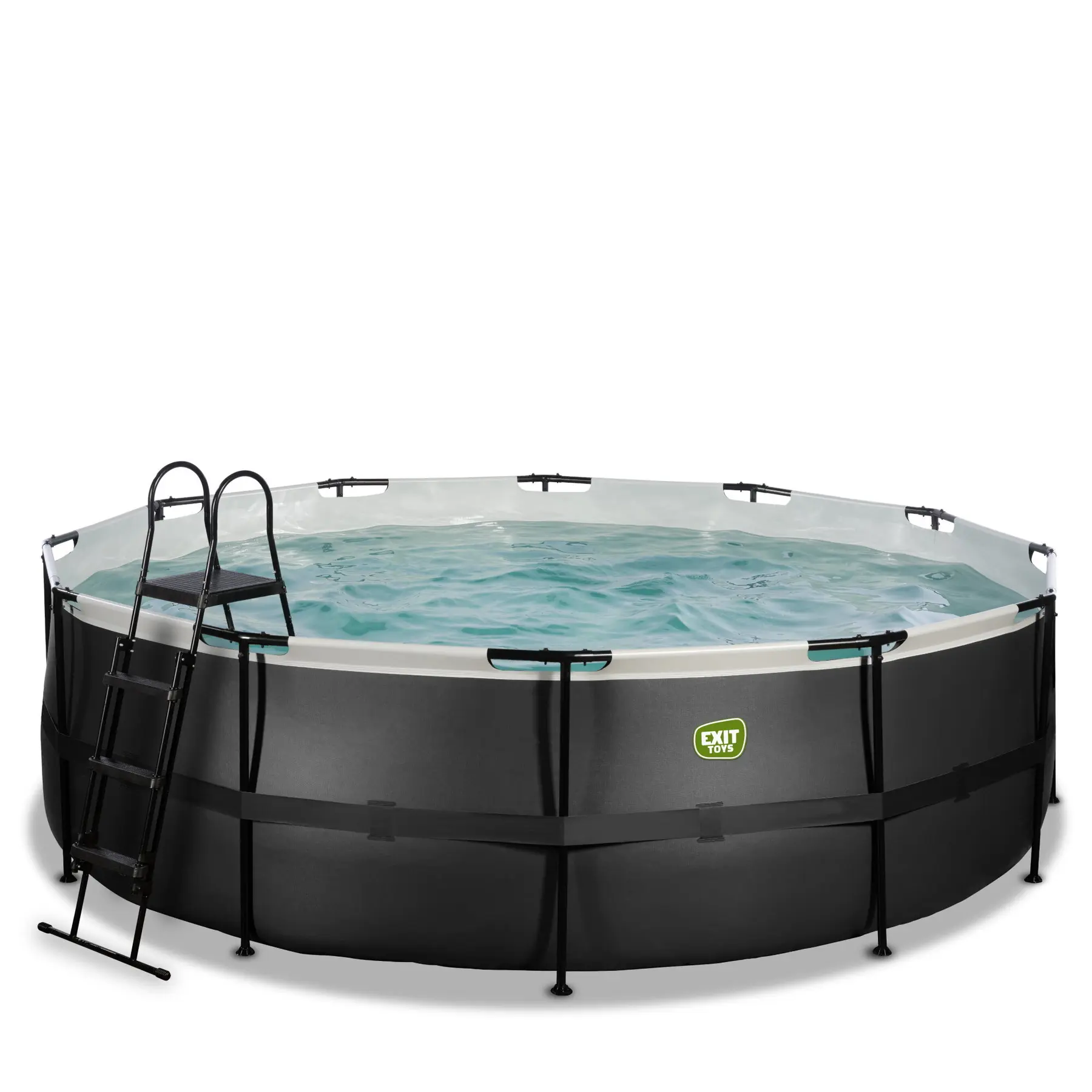 Piscine avec pompe filtrante en cuir enfant Exit Toys 450 x 122 cm