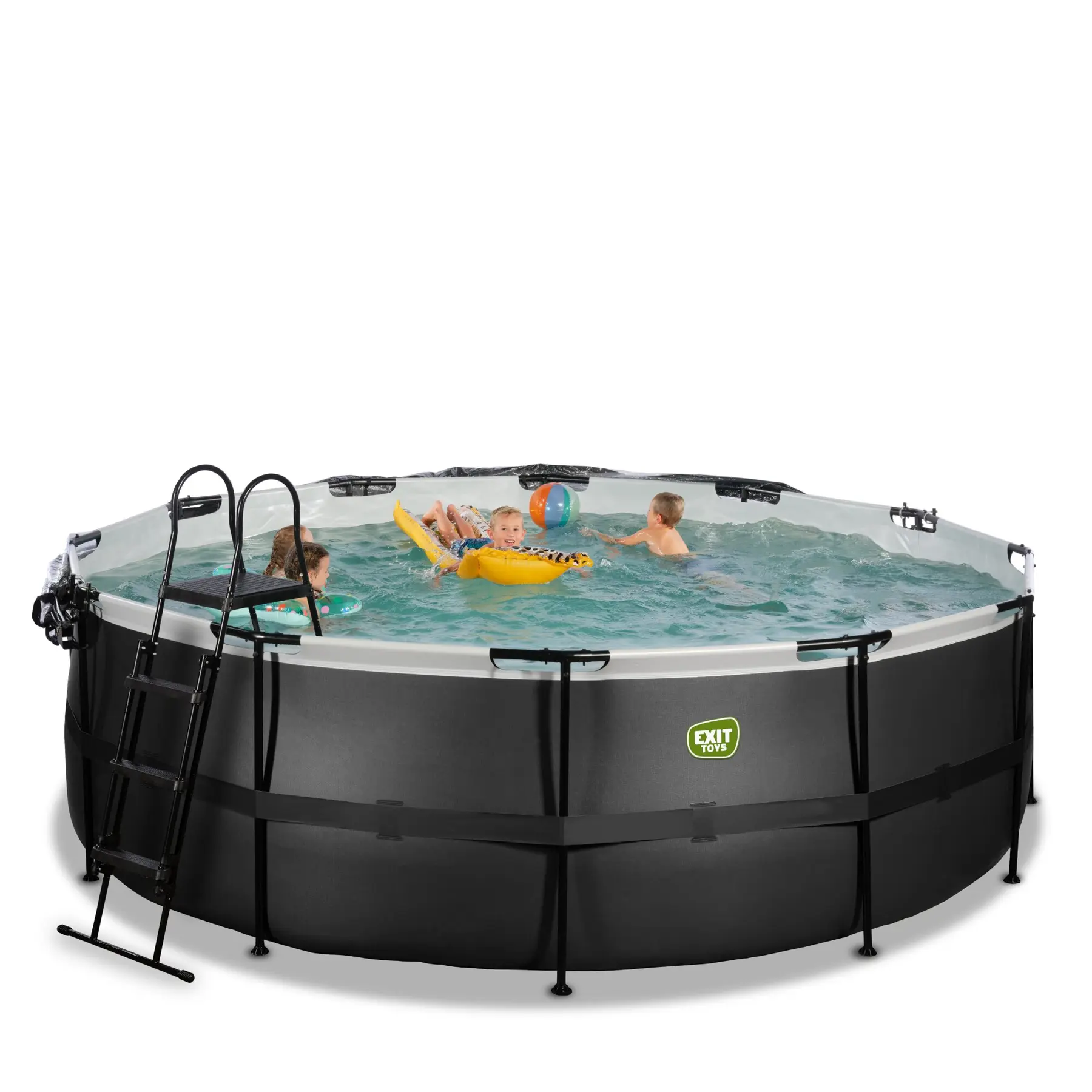 Piscine avec pompe filtrante à sable et dôme en cuir enfant Exit Toys 427 x 122 cm Piscine avec pompe filtrante à sable et dôme en cuir enfant Exit Toys 427 x 122 cm