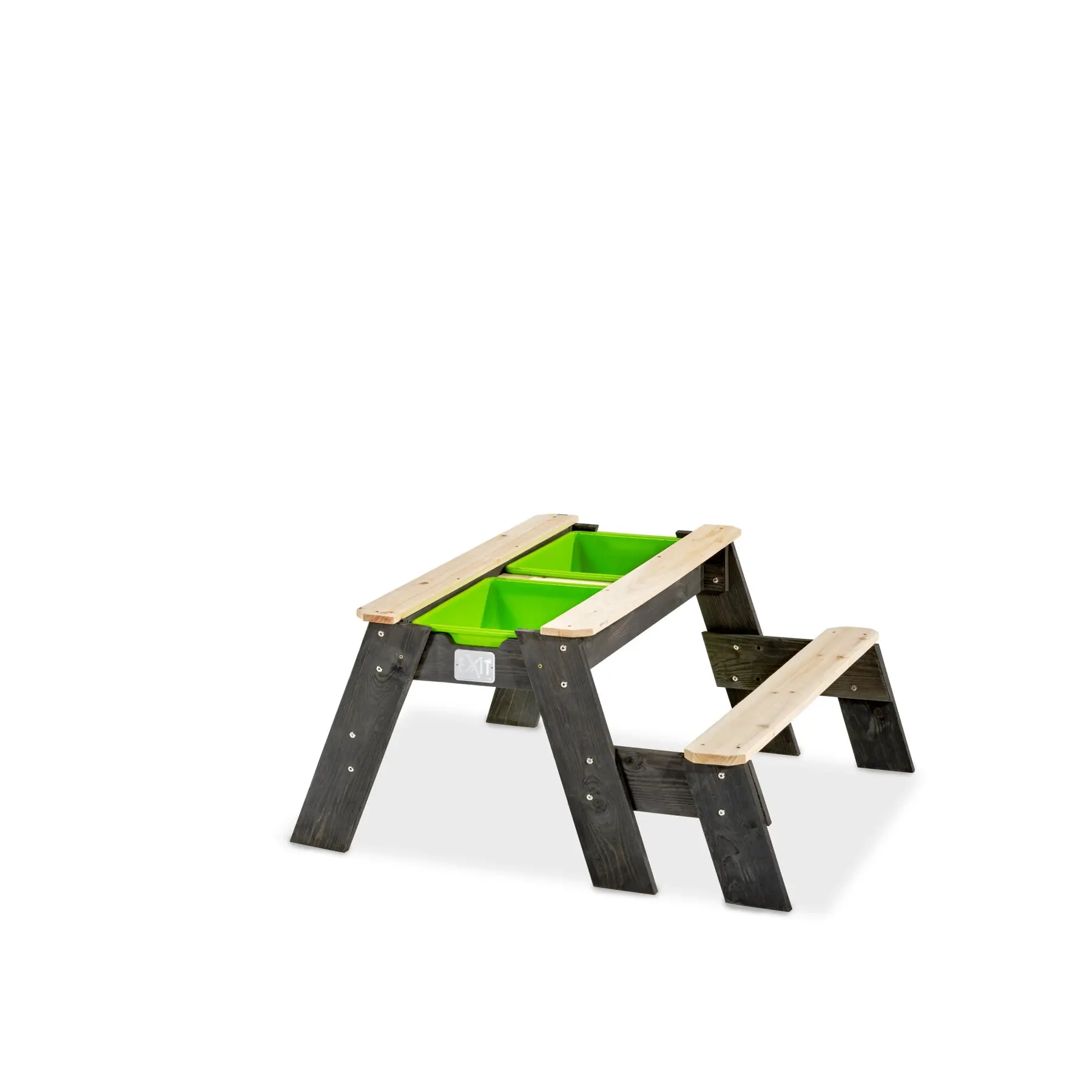 Table d'activités (1 banc) sable et eau, et de pique-nique Exit Toys Aksent