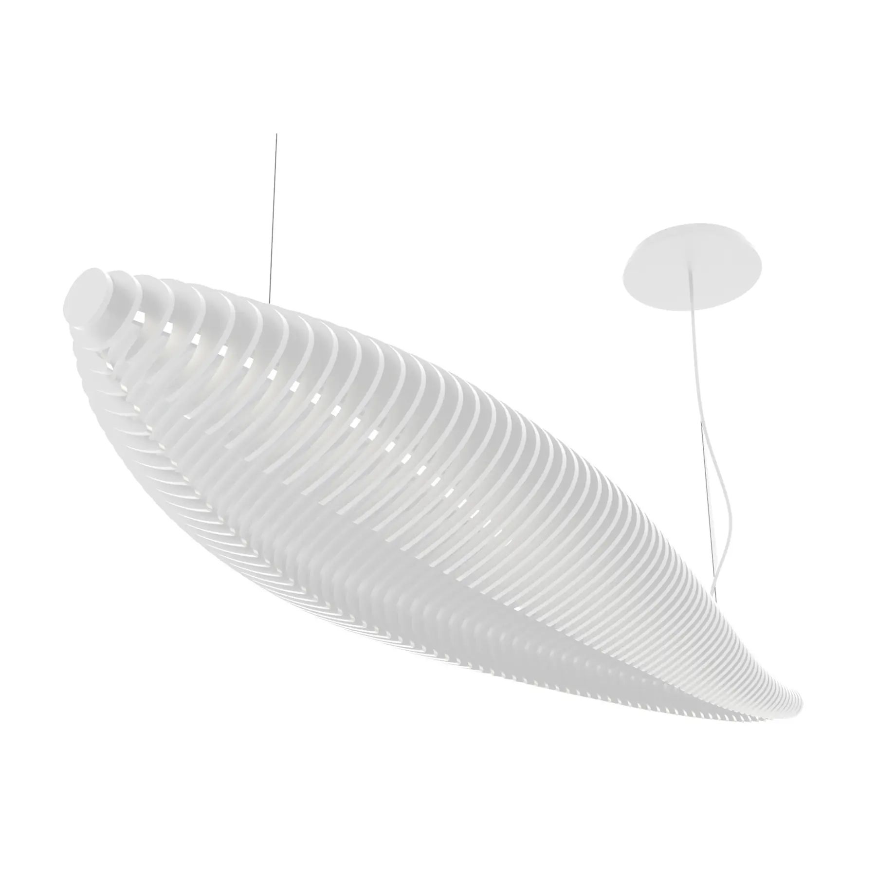 Lampe suspendue Exo lighting Fish 3D SMD 2835 3170lm CRI90 4000K 120º