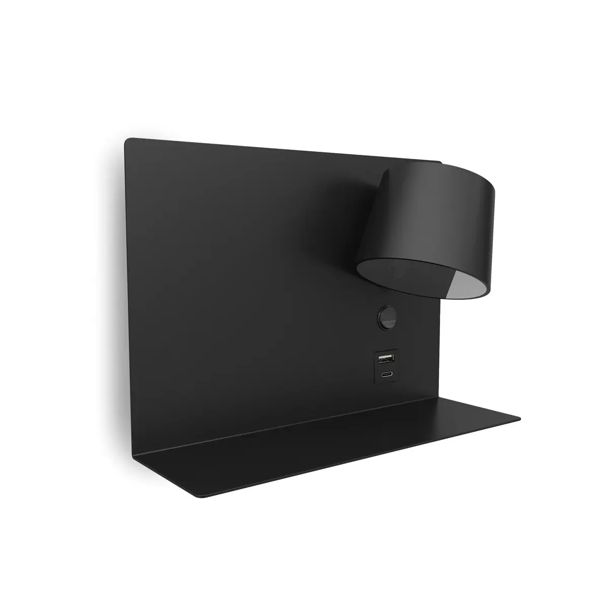 Applique murale avec lecteur Exo lighting Serene Left SMD 732lm(434lm) CRI80 3000K USB A-USB C
