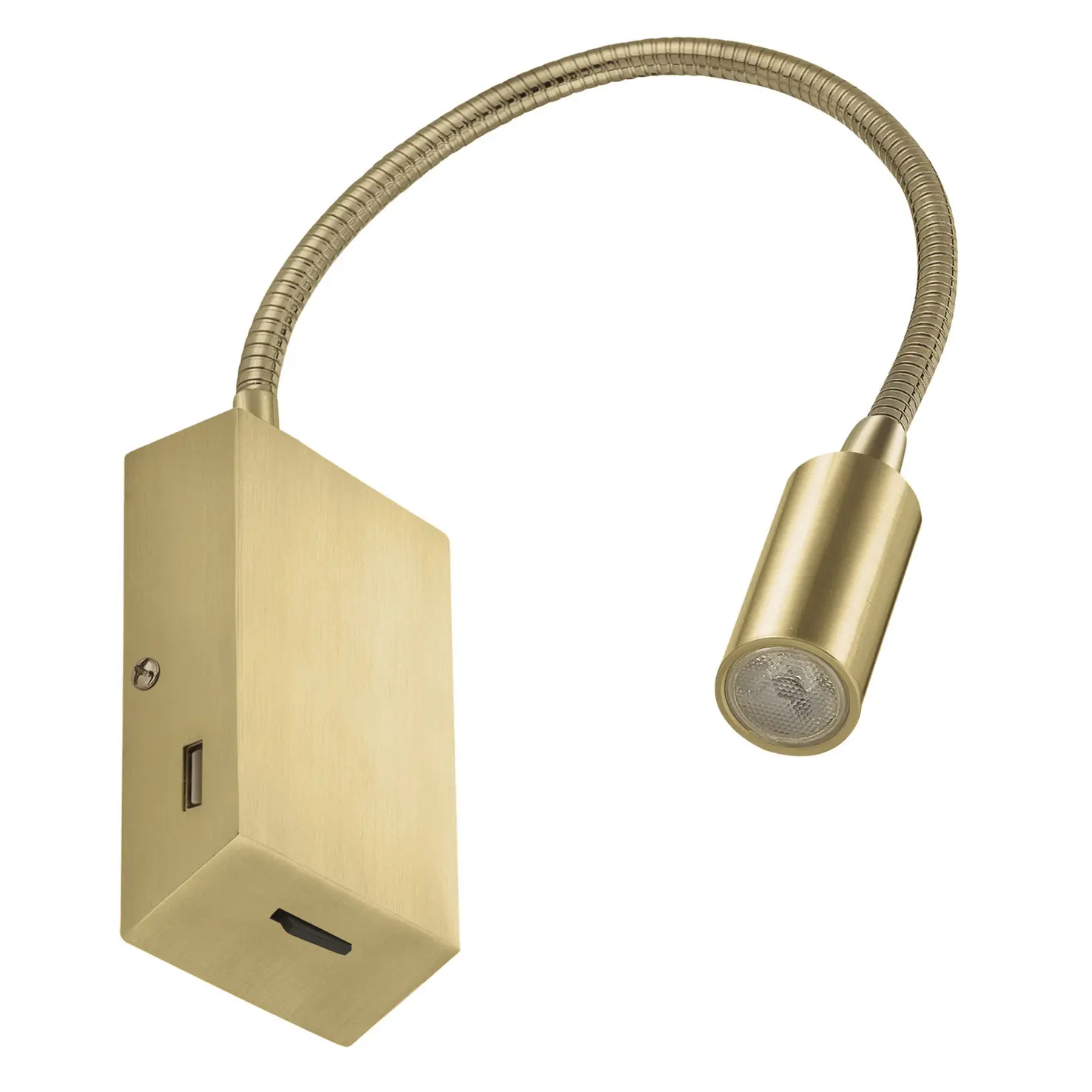 Applique murale avec lecteur Exo lighting Leiden USB SMD 240lm CRI80 3000K 35º