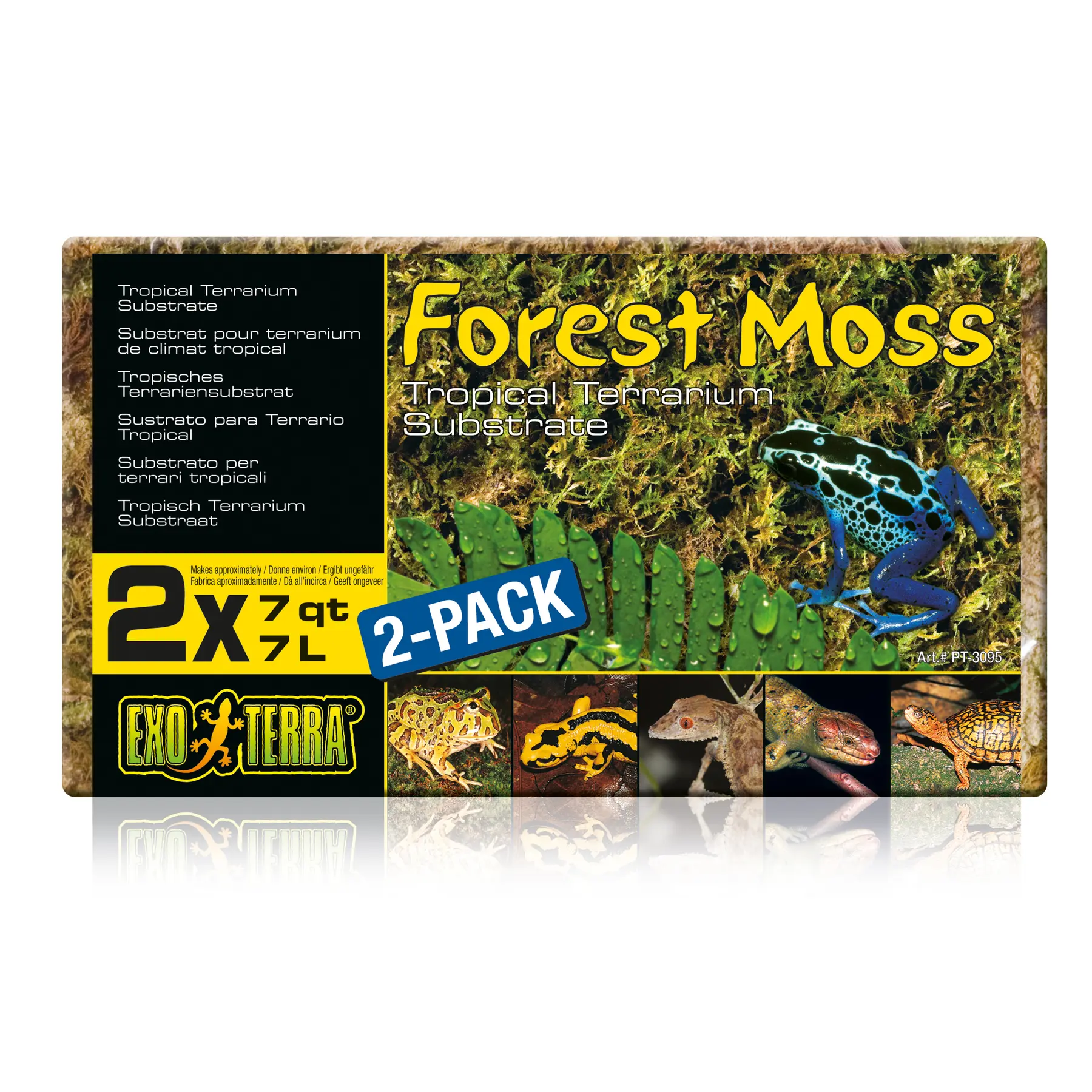 EXO TERRA Forest Moss 2 x 7 ltr - Image 2