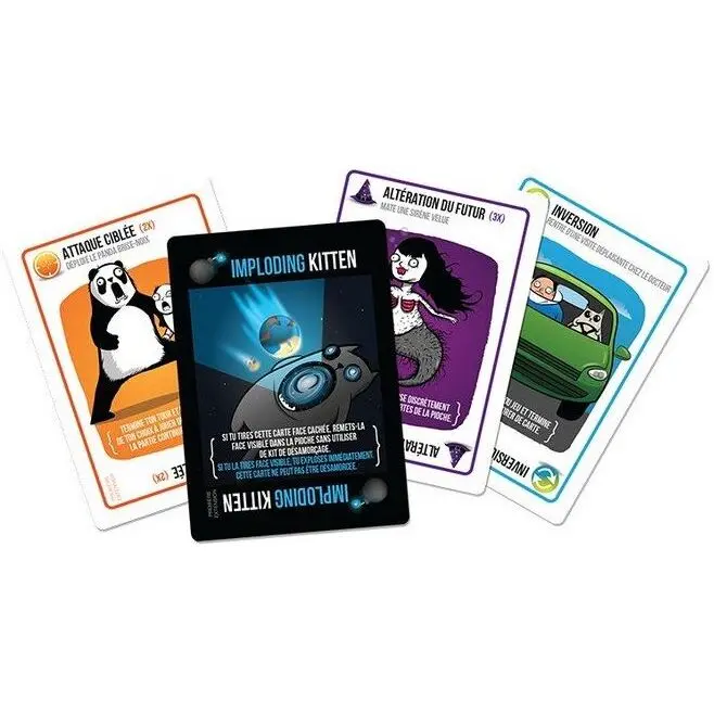 Gesellschaftsspiele Exploding Kittens Extension Imploding Kittens