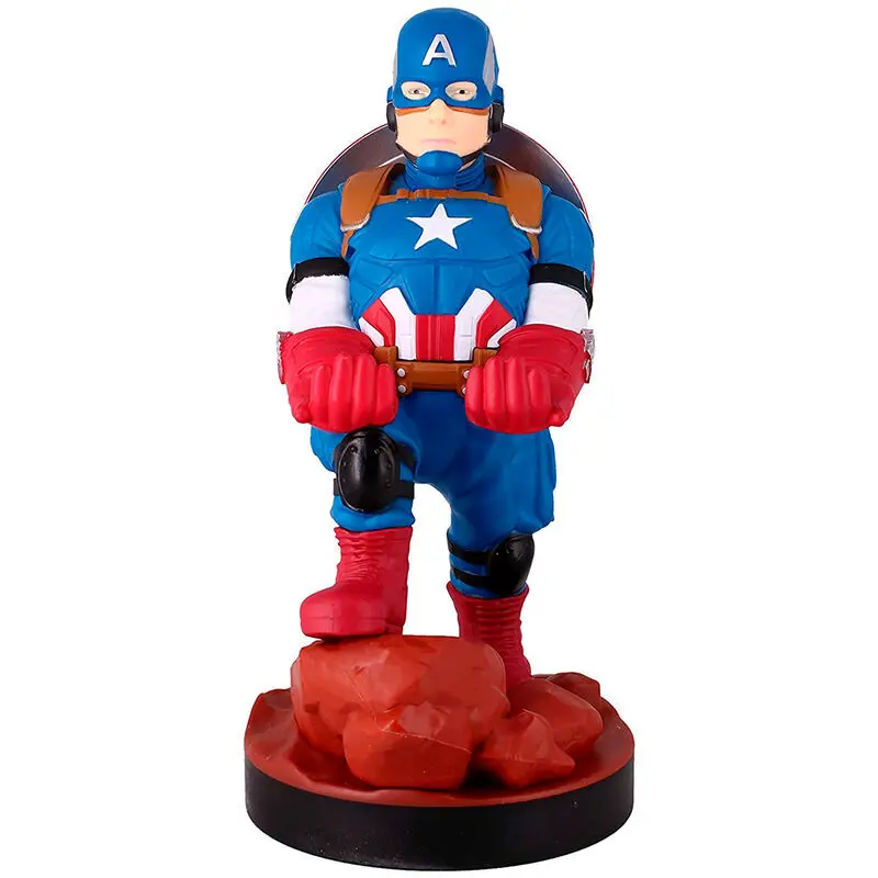 Exquisite Gaming Cable Guys Captain America Figurine à collectionner