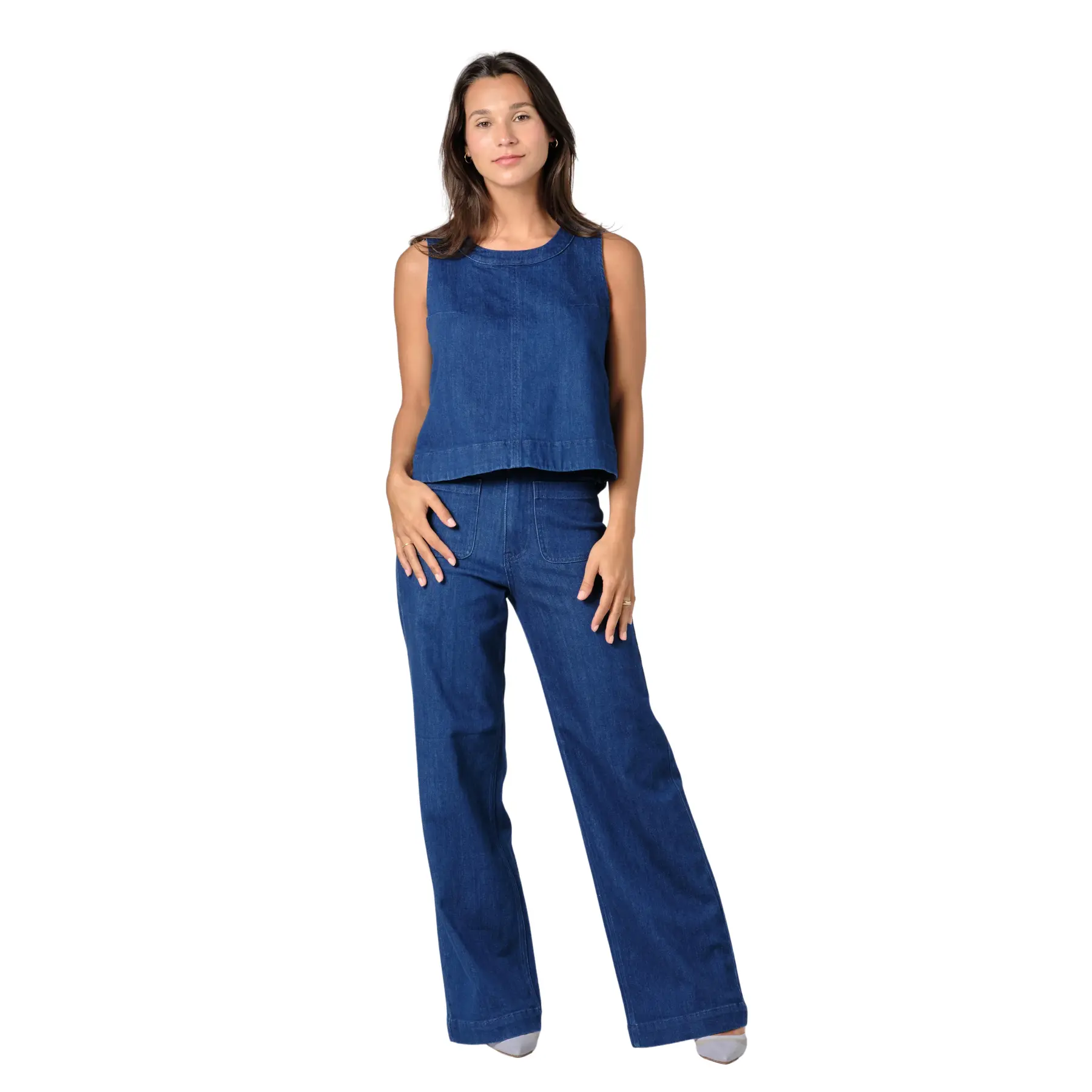 Jeans-Top für Damen F.A.M. Paris Iza