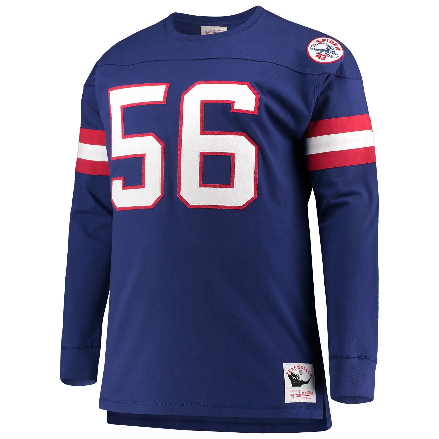 Felpa Mitchell & Ness Ls New York Giants