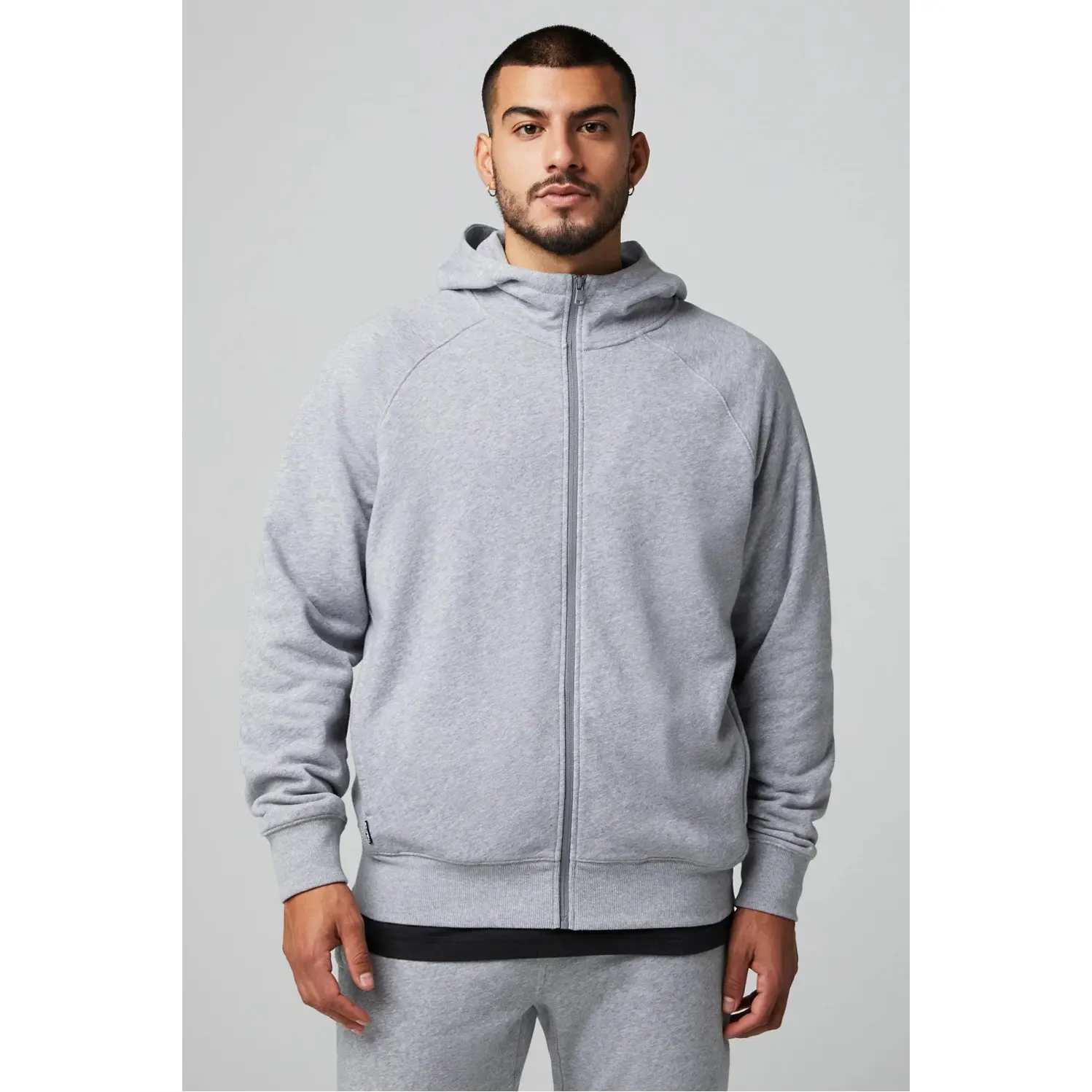 Felpa con cerniera a cappuccio Fabletics Year Round Terry