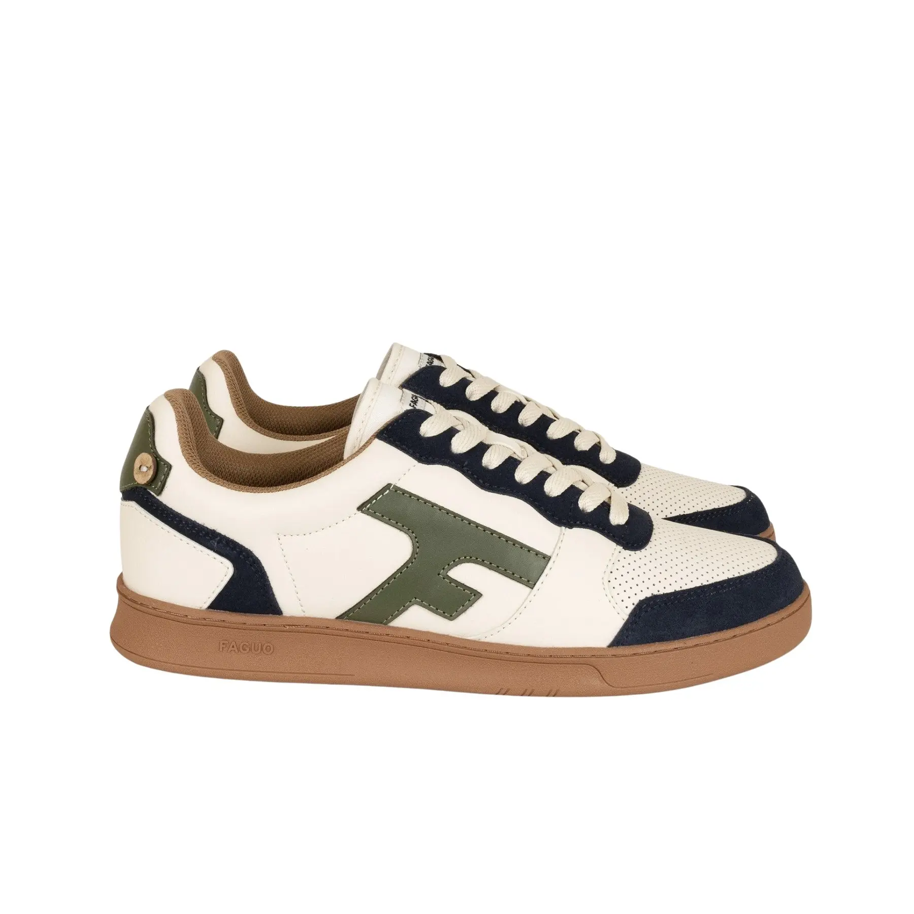 Cestino in pelle Faguo Suede