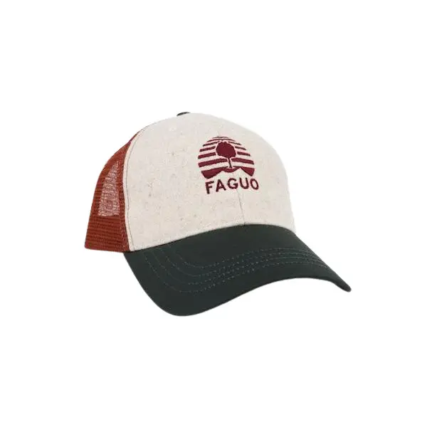 Faguo Unisex Vert Casquette Trucker