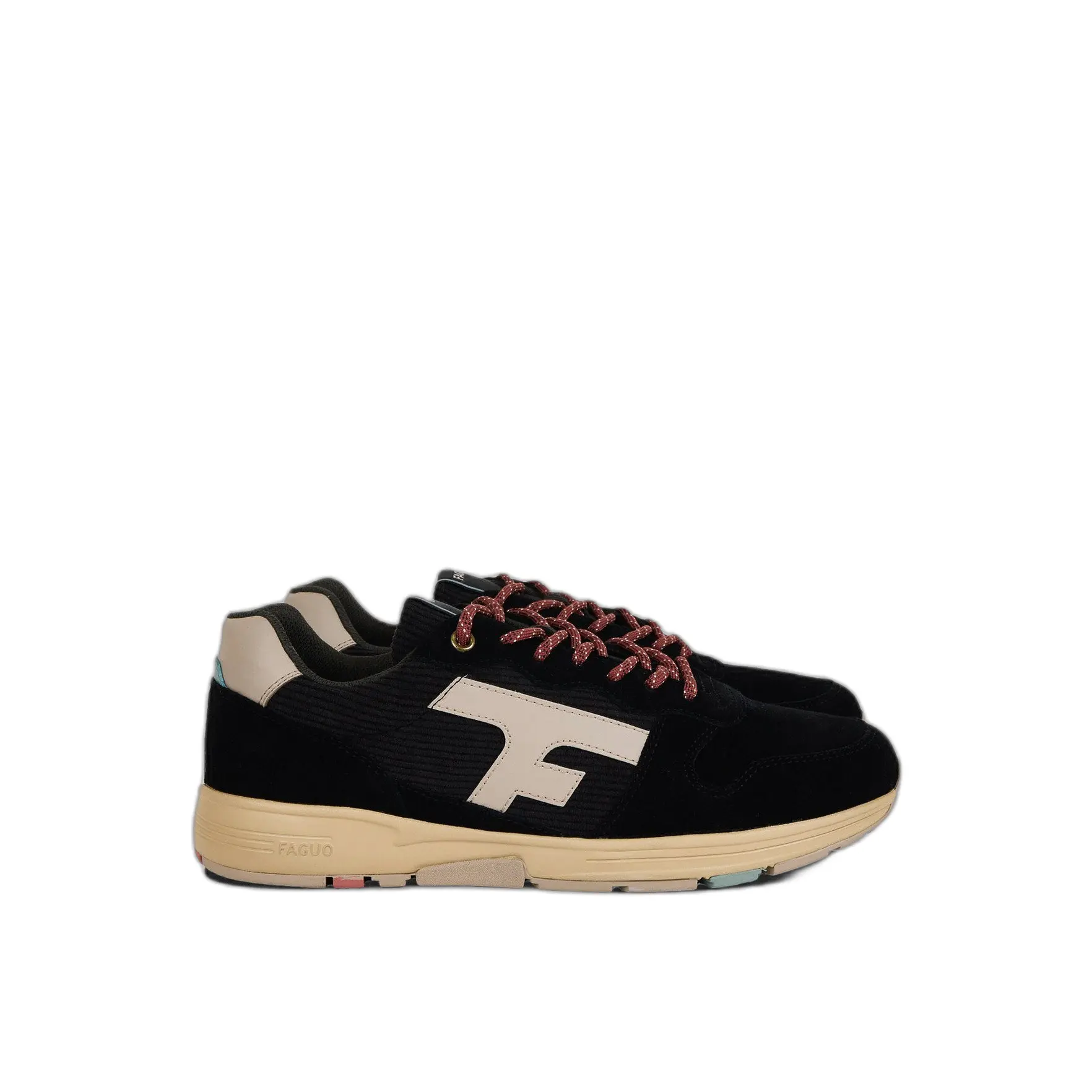 Sneakers in pelle scamosciata Faguo Olive