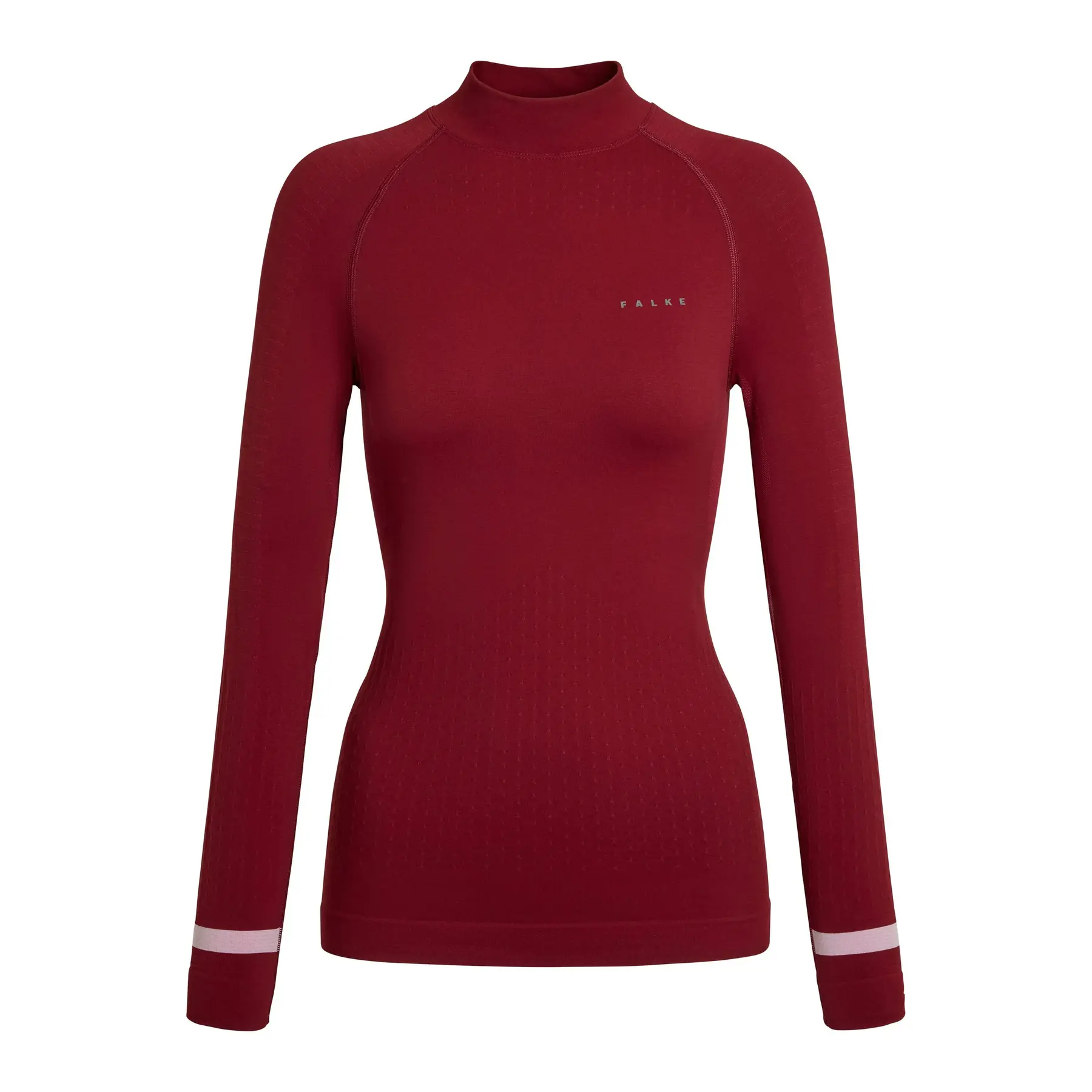 Maglietta a manica lunga da donna a manica con collo alto Falke Warm