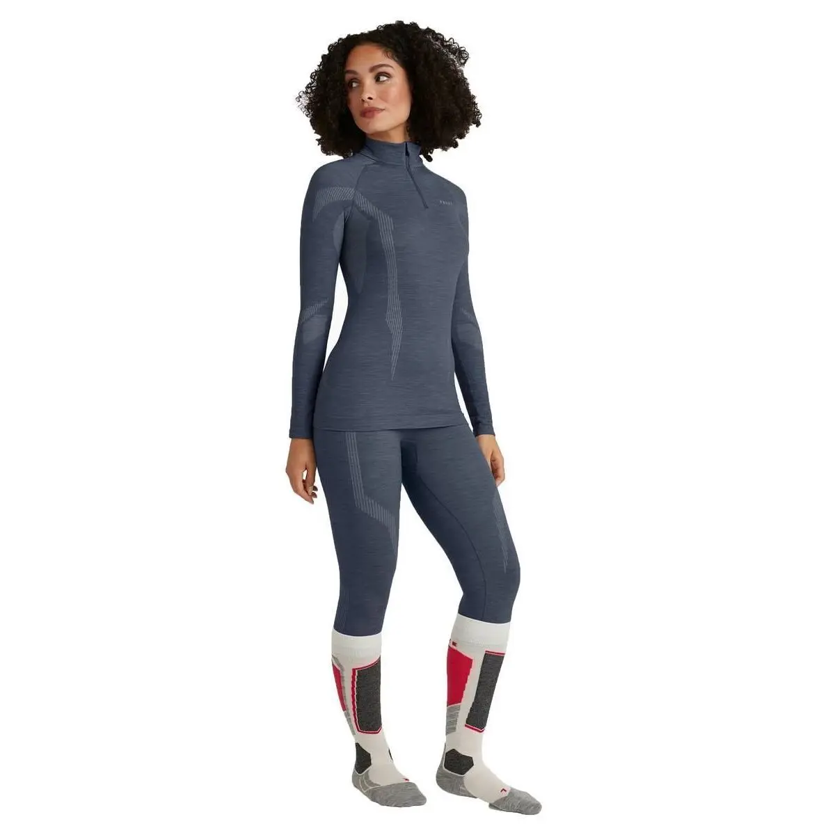 Maglietta donna a maniche lunghe Falke Wool-Tech