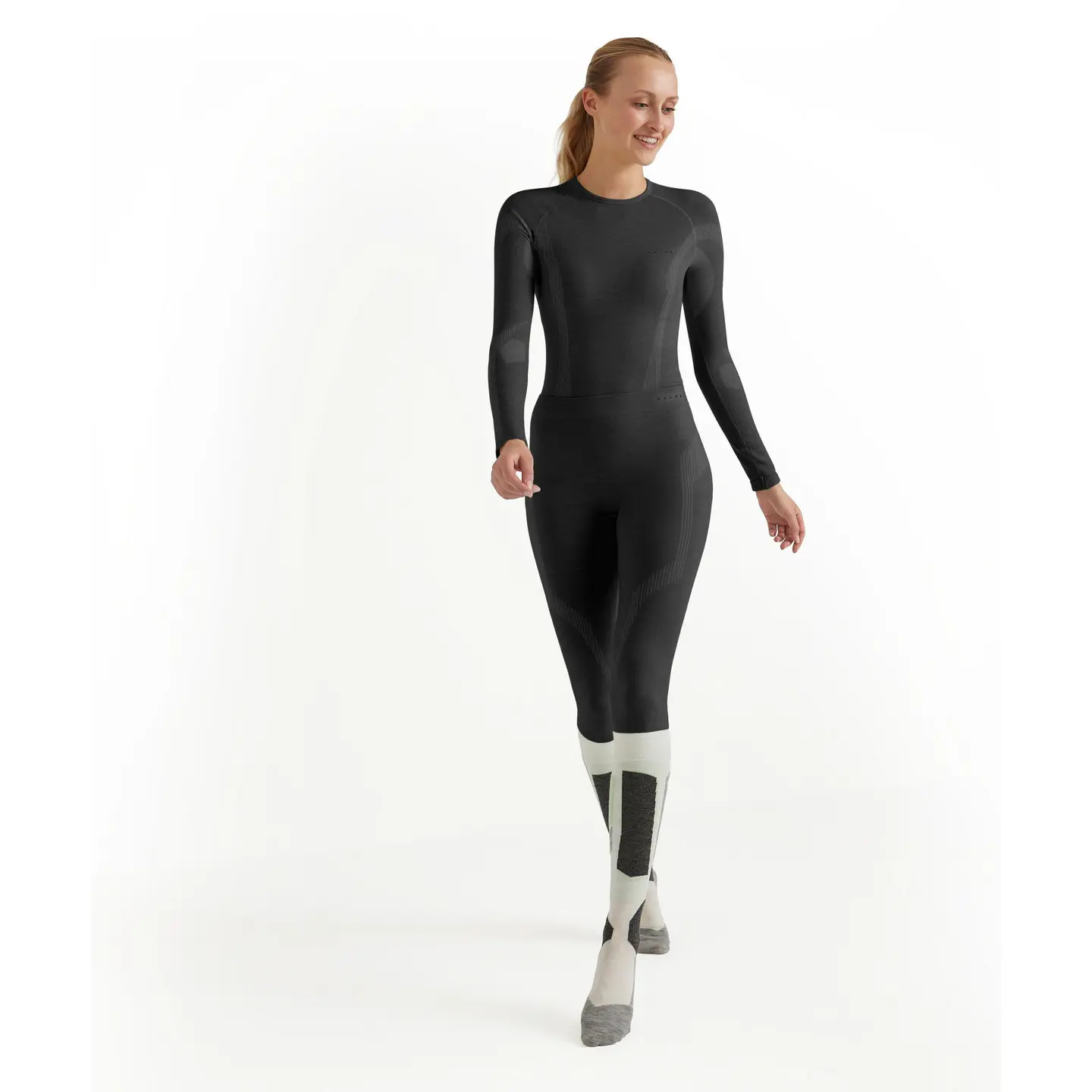 Leggings 3/4 donna Falke Wool-Tech