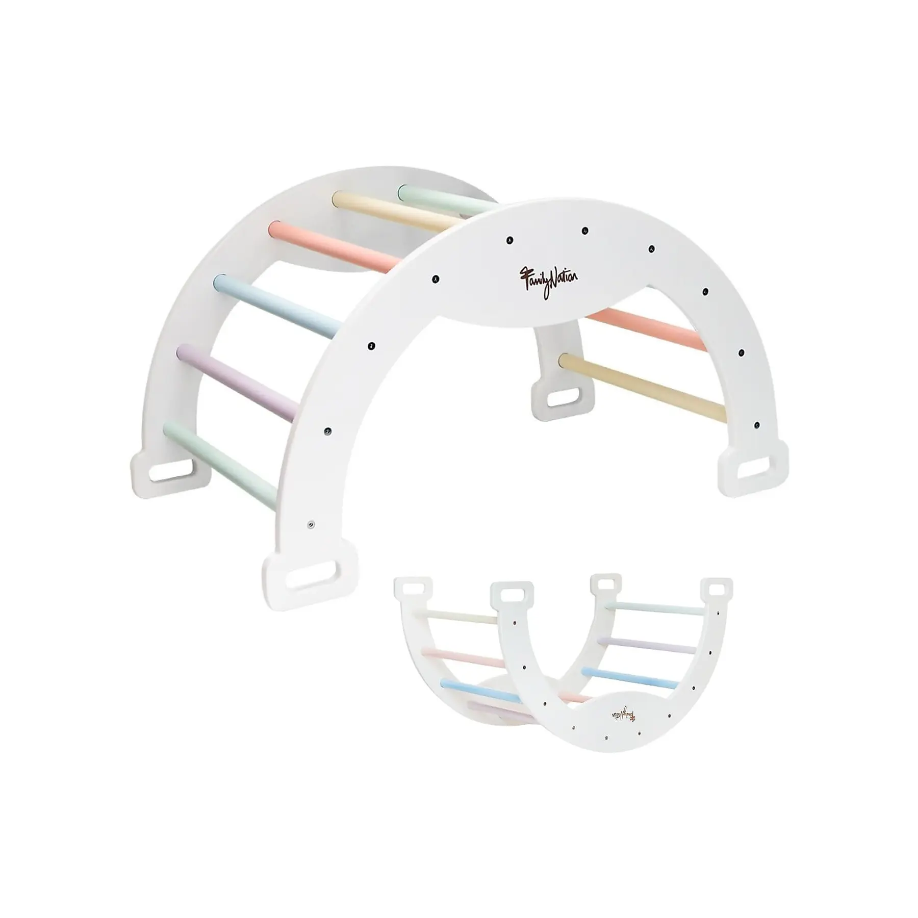 Arco Family Nation Montessori Rainbow Cotton Candy