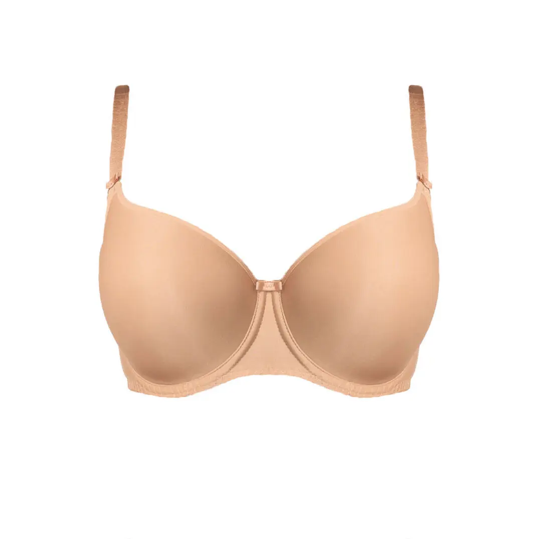 Reggiseno donna a maglietta sagomata con ferretto Fantasie Smoothing