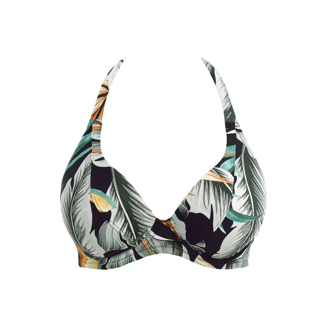 Crop top per costume da bagno donna con ferretto Fantasie Bamboo Grove