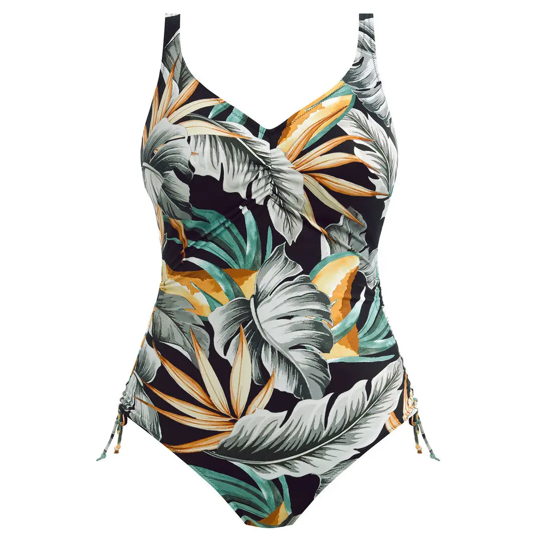 Costume da bagno donna 1 pezzo con scollo a V Fantasie Bamboo Grove