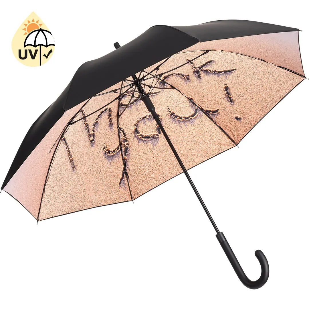 Klassischer Regenschirm mit automatischer Öffnung Fare Impressions