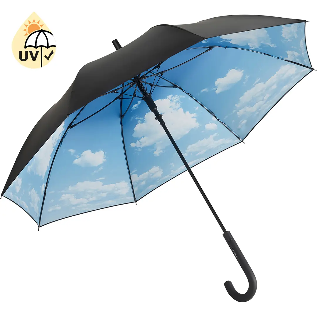 Klassischer Regenschirm mit automatischer Öffnung Fare Impressions
