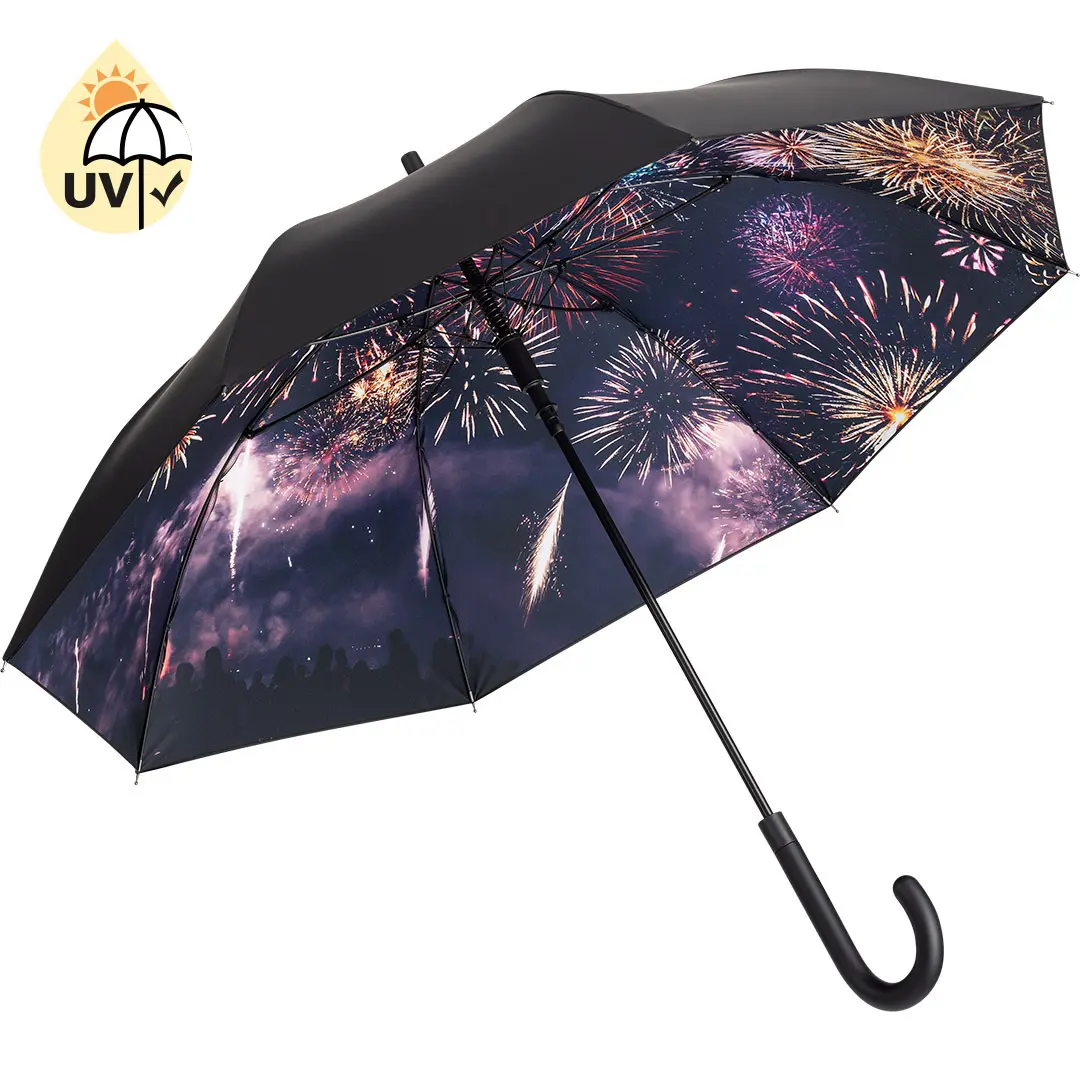 Klassischer Regenschirm mit automatischer Öffnung Fare Impressions