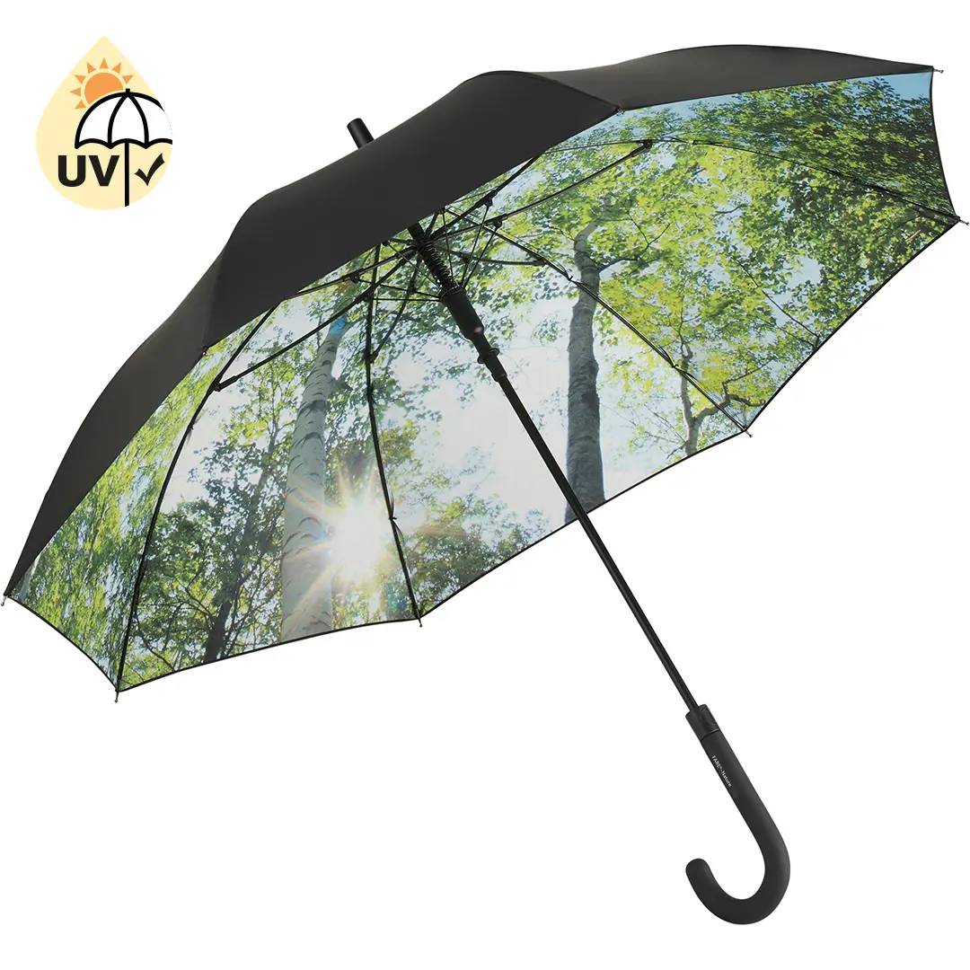 Klassischer Regenschirm mit automatischer Öffnung Fare Impressions