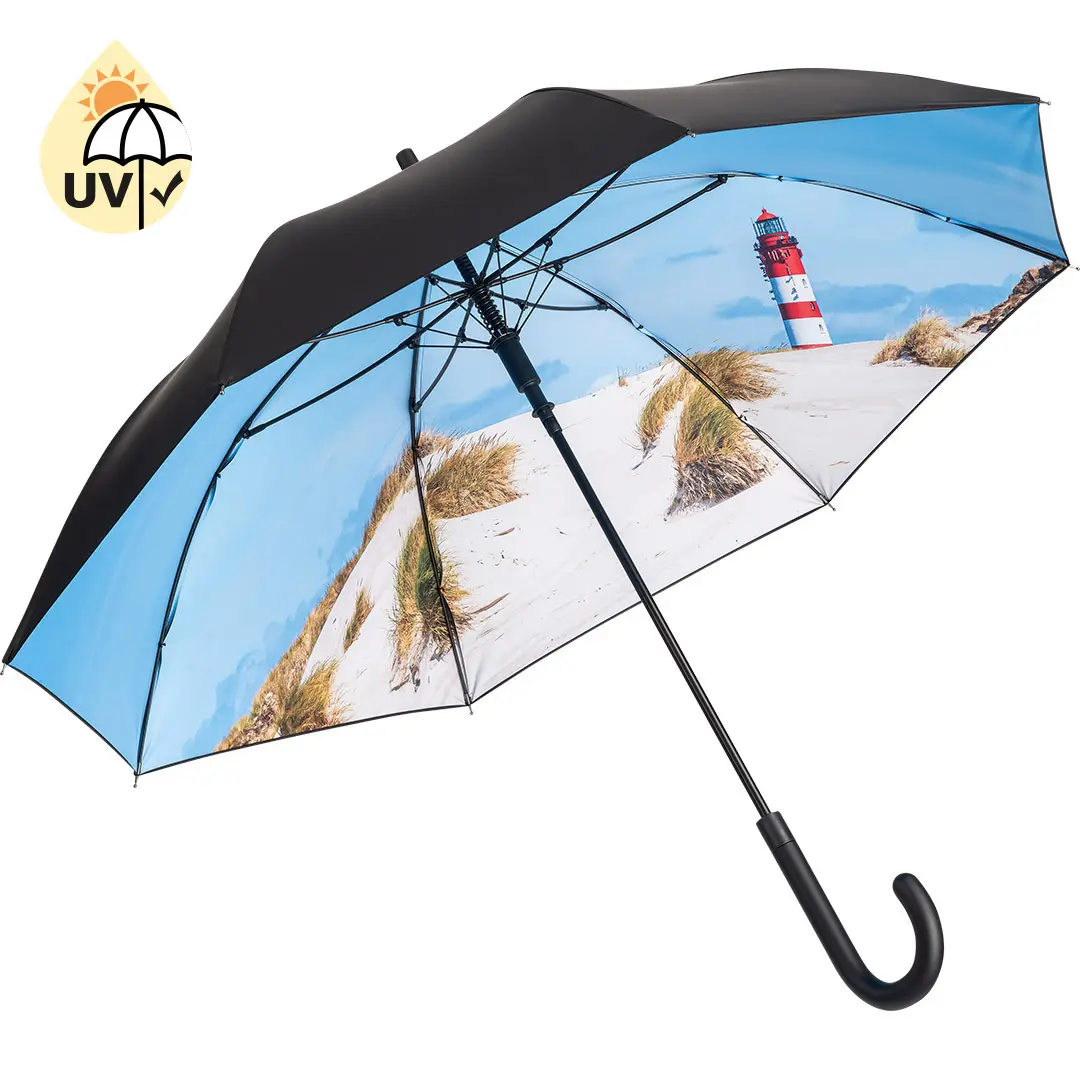 Klassischer Regenschirm mit automatischer Öffnung Fare Impressions