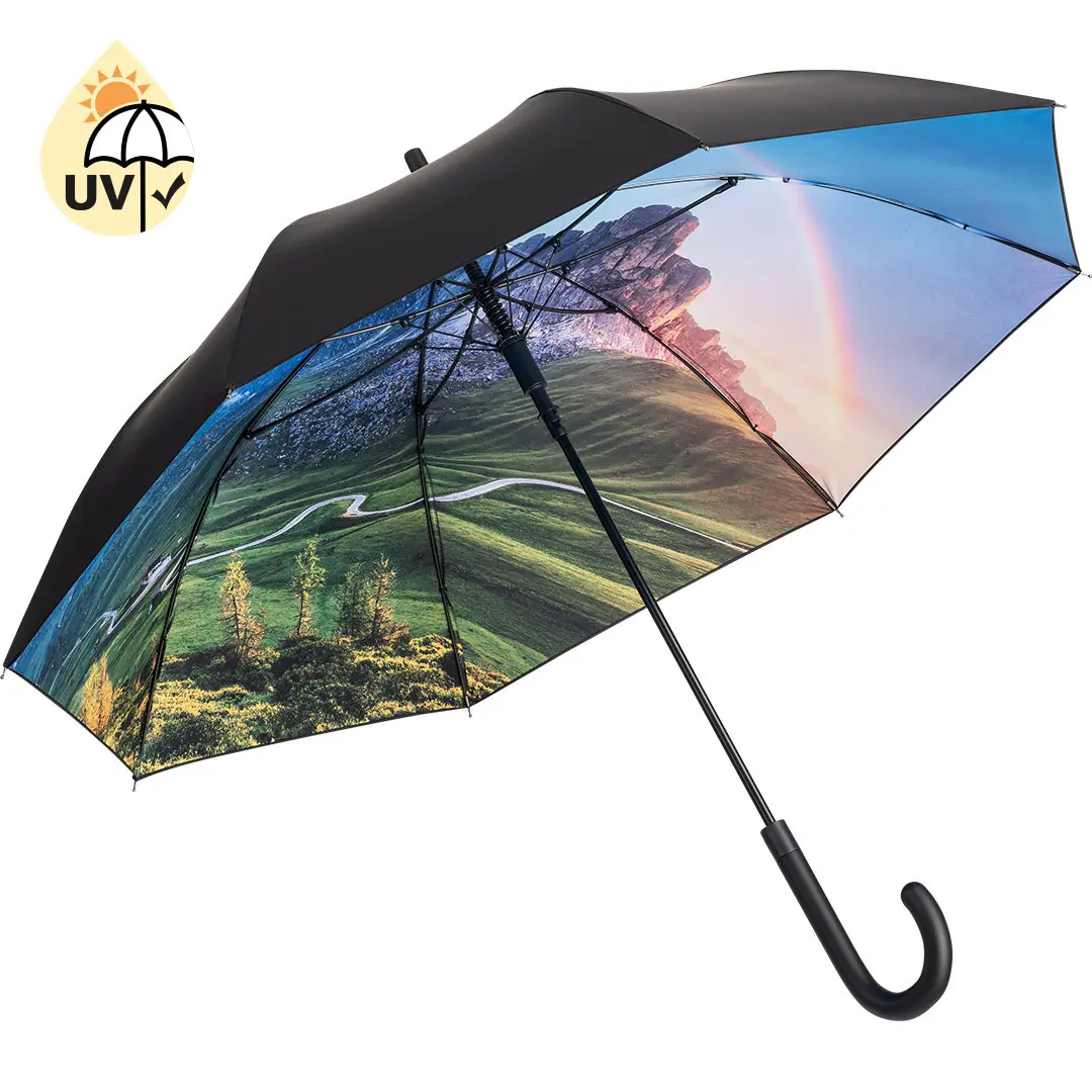 Klassischer Regenschirm mit automatischer Öffnung Fare Impressions
