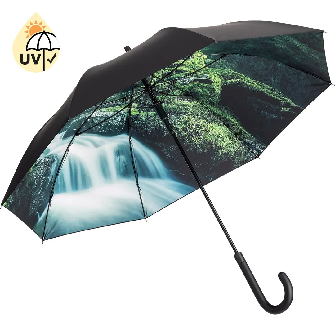 Klassischer Regenschirm mit automatischer Öffnung Fare Impressions