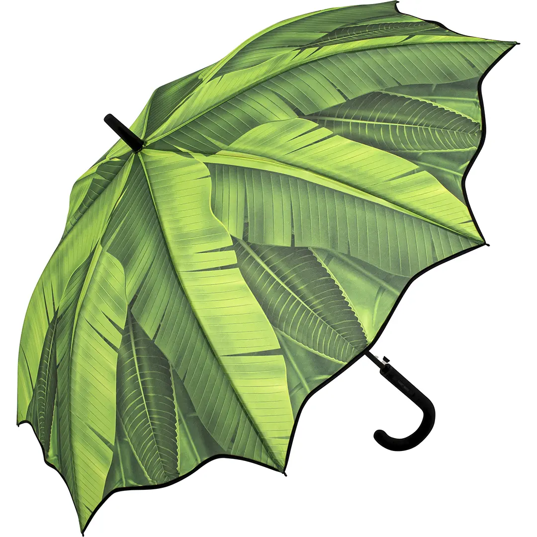 Klassischer Regenschirm mit automatischer Öffnung Fare Motiv