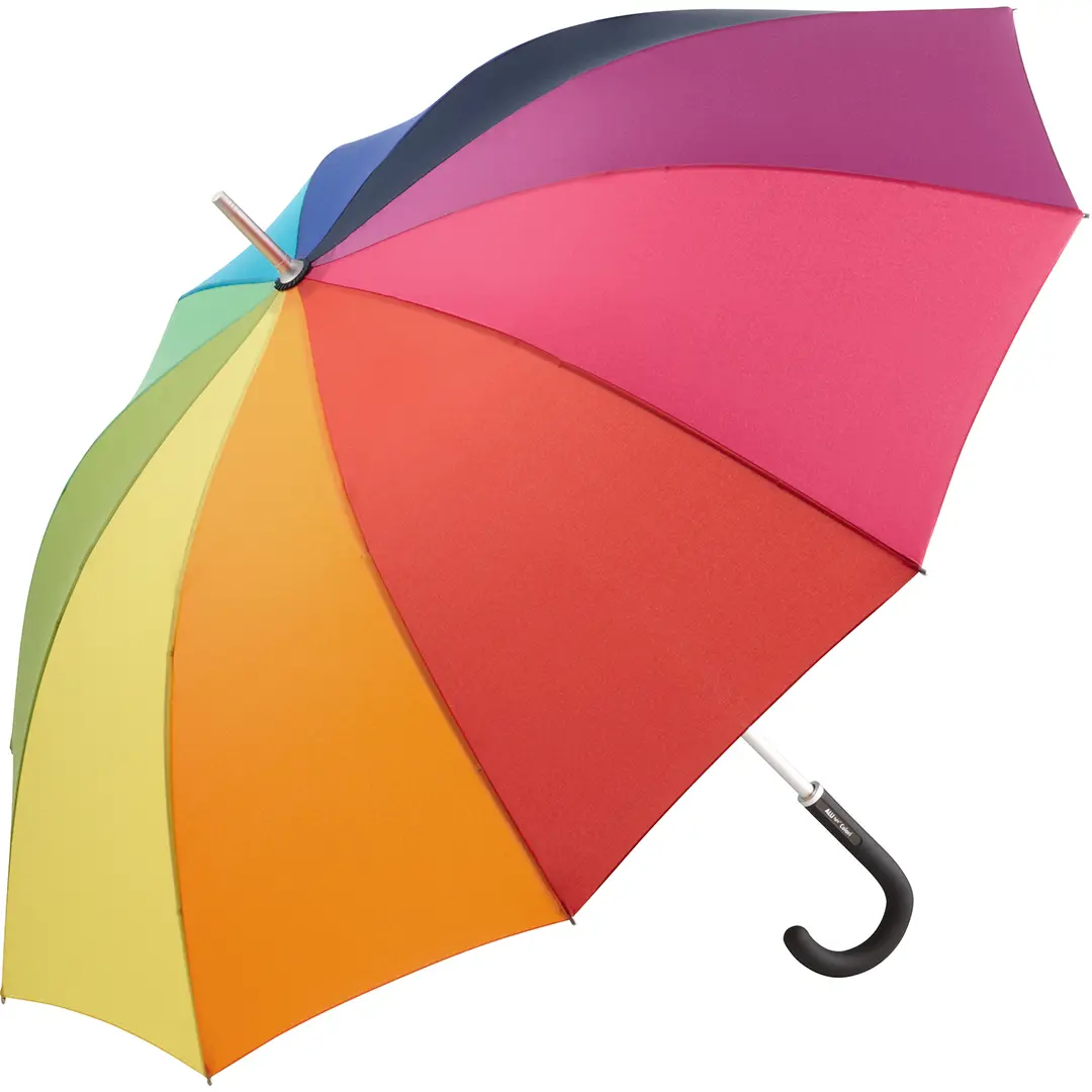 Mittlerer Aluminium-Regenschirm Fare light10 Colori