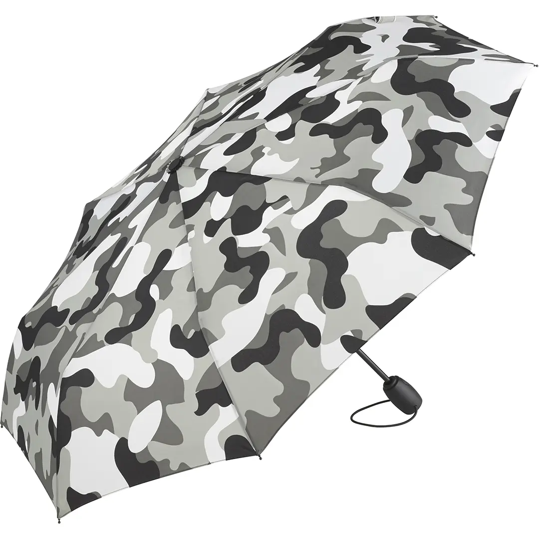 Mini Taschenregenschirm mit Automatiköffnung und -schließung Fare Camouflage