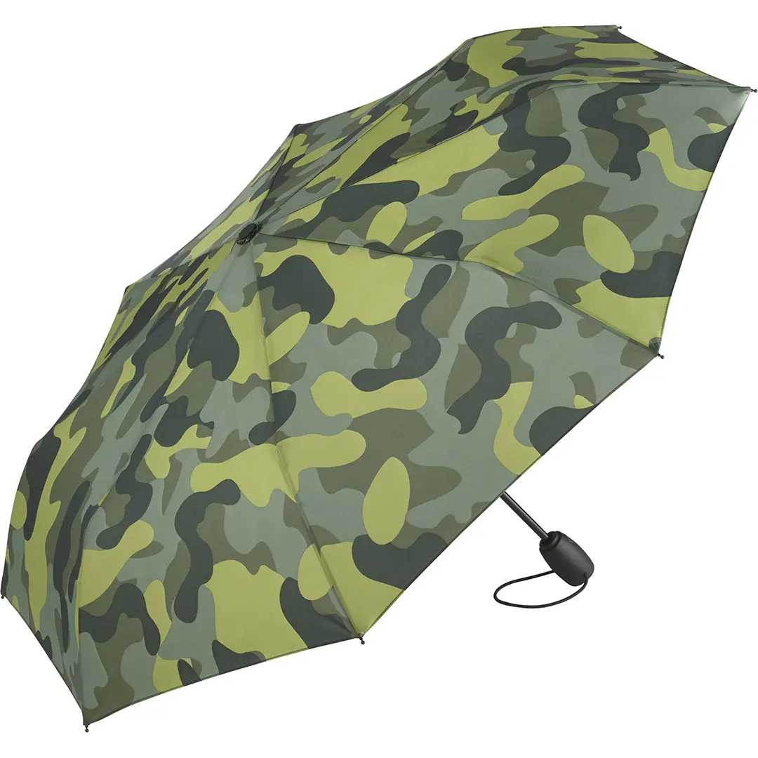 Mini Taschenregenschirm mit Automatiköffnung und -schließung Fare Camouflage