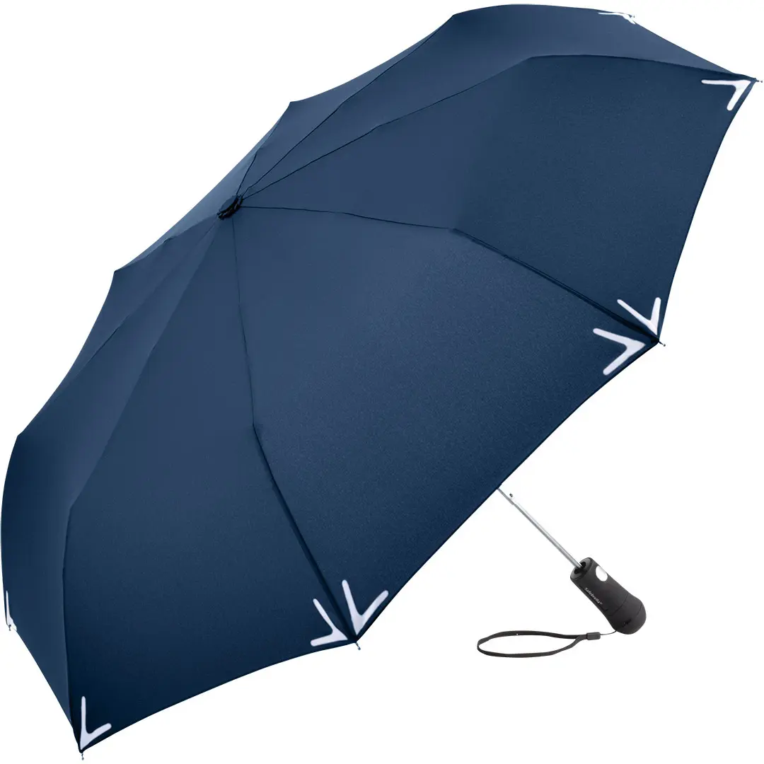 Automatischer Taschenregenschirm Fare Safebrella LED