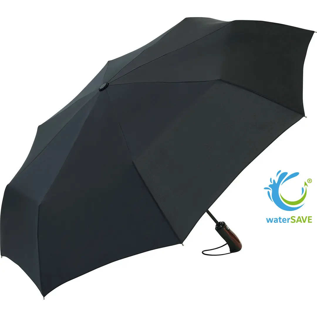 Großer Taschenregenschirm mit automatischer Öffnung und Schließung Fare Stormmaster