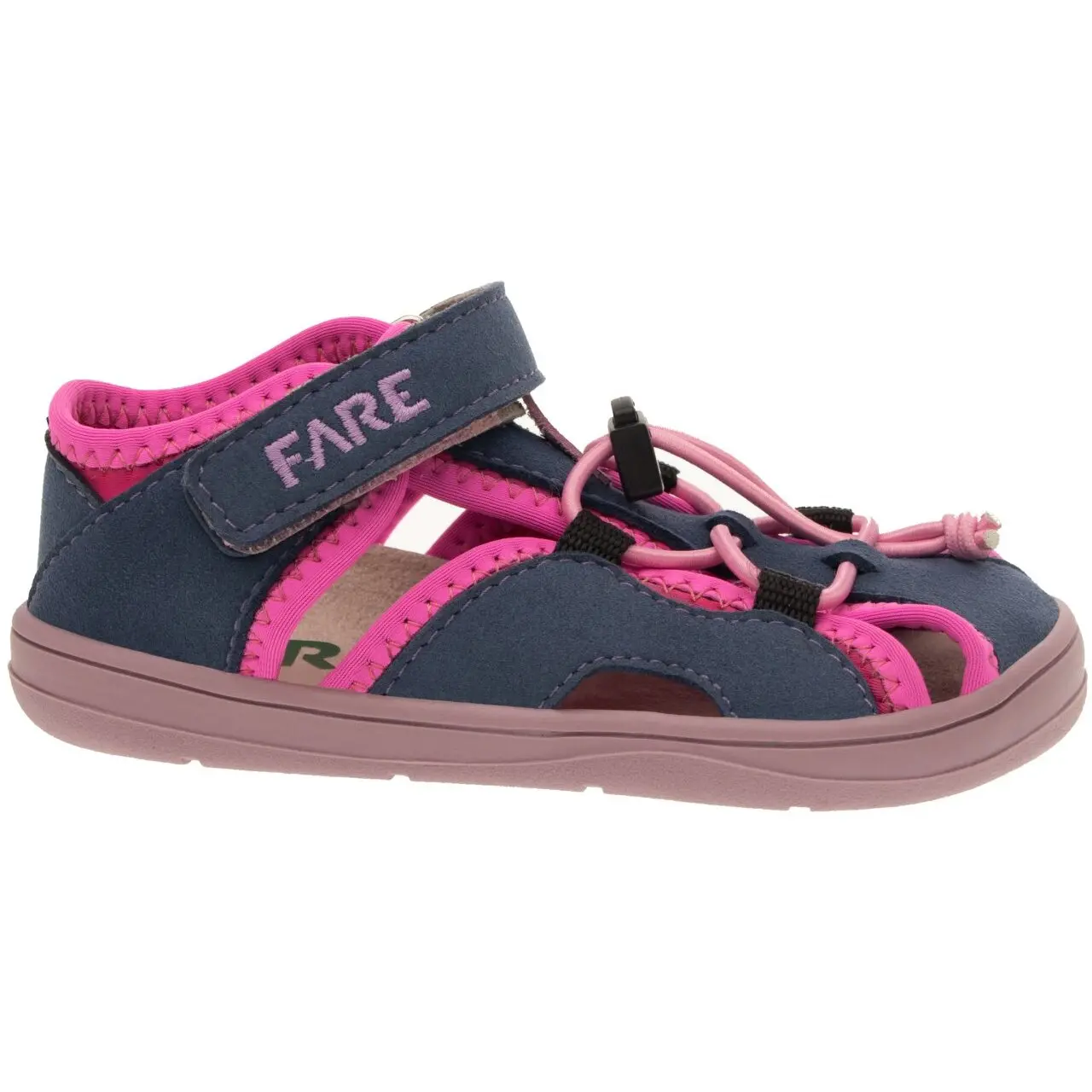 Sandales mi-large bébé fille Fare Summer