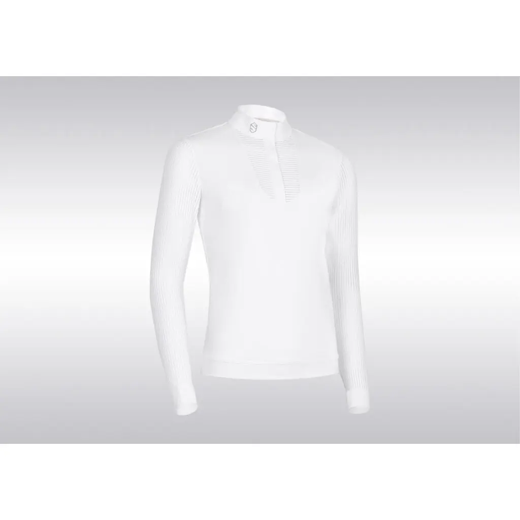 Turnier-Poloshirt Reiten Frau Samshield Faustine
