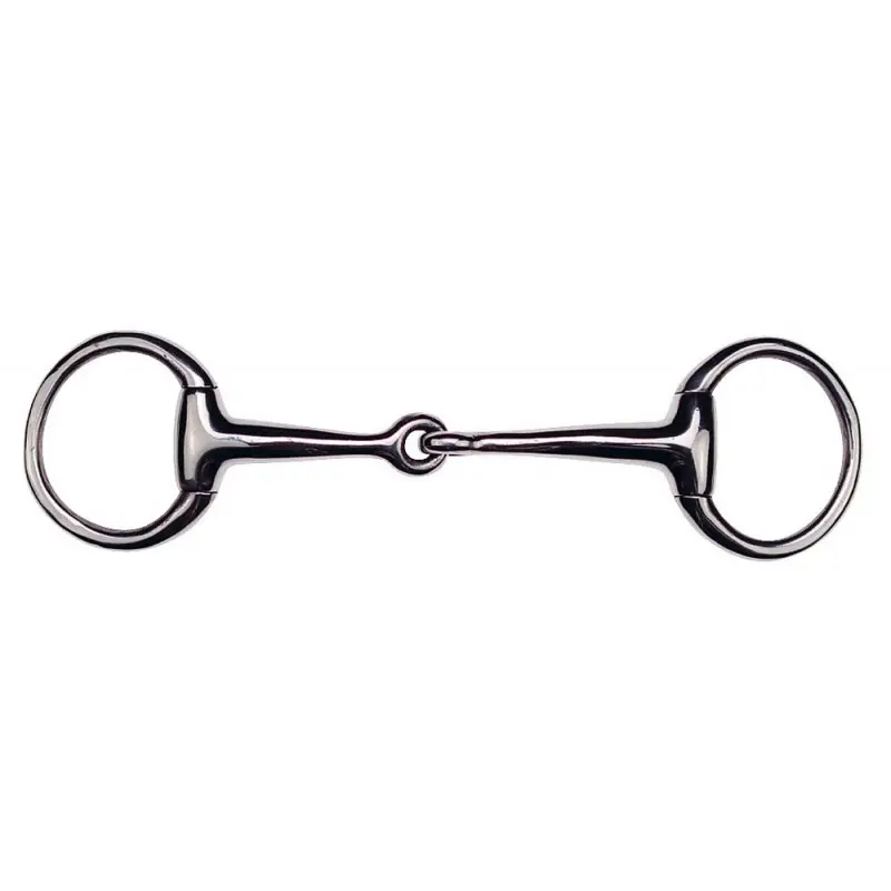Olive bit rings for horse bridle Feeling 155 mm
