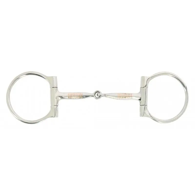 Stainless steel snaffle bit for horses Feeling