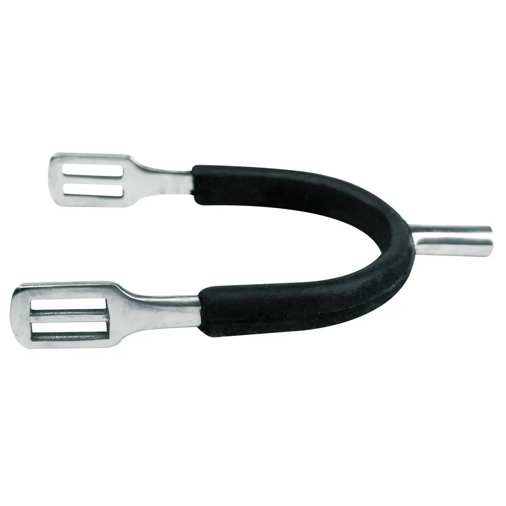 rubber-coated stainless steel riding spur Feeling Prince de Galles