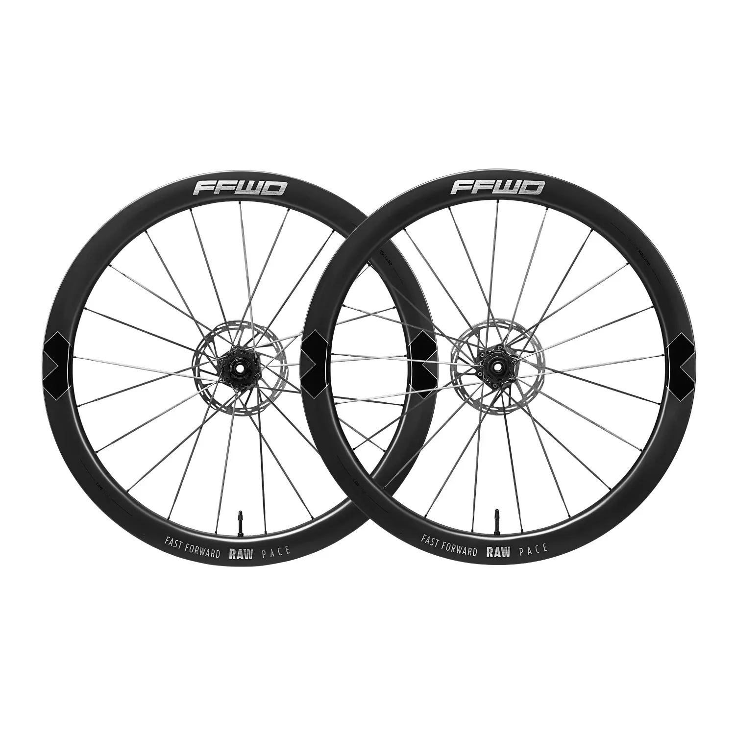 Paar wielen FFWD Raw Pace TLR Disque CERAMICSPEED / Campagnolo N3W