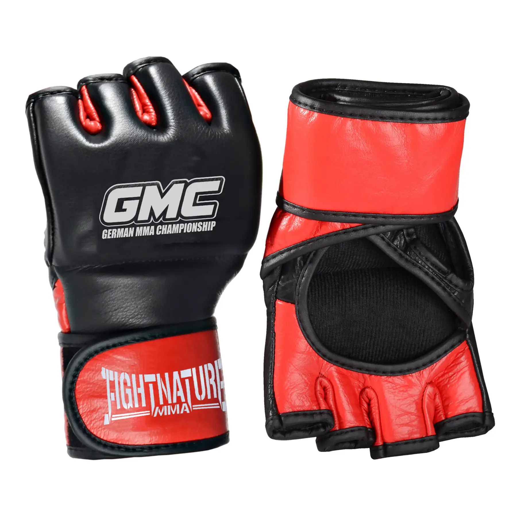 MMA Handschuhe aus Leder Fightnature GMC