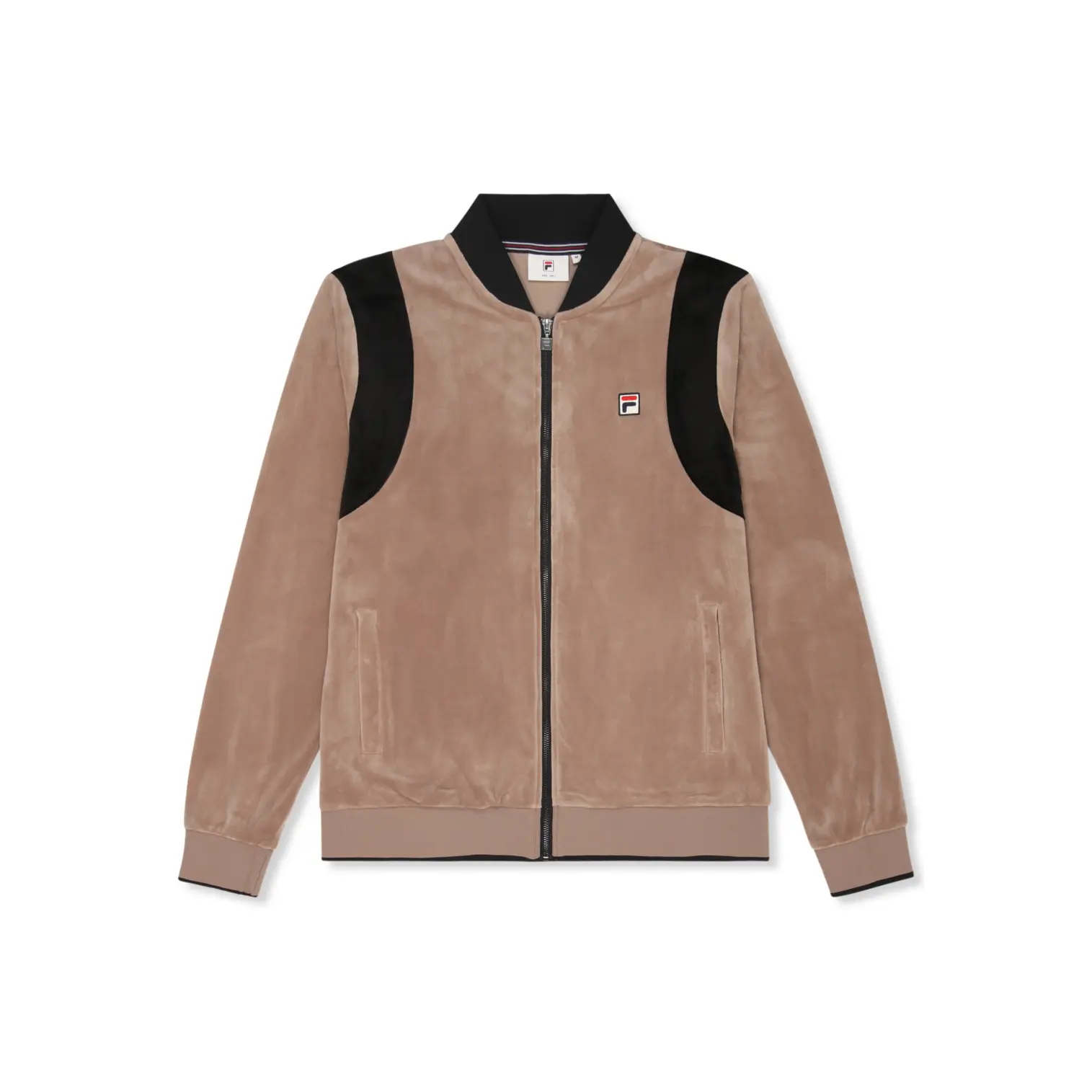 Velour-Sweatjacke Fila Adriano Regular