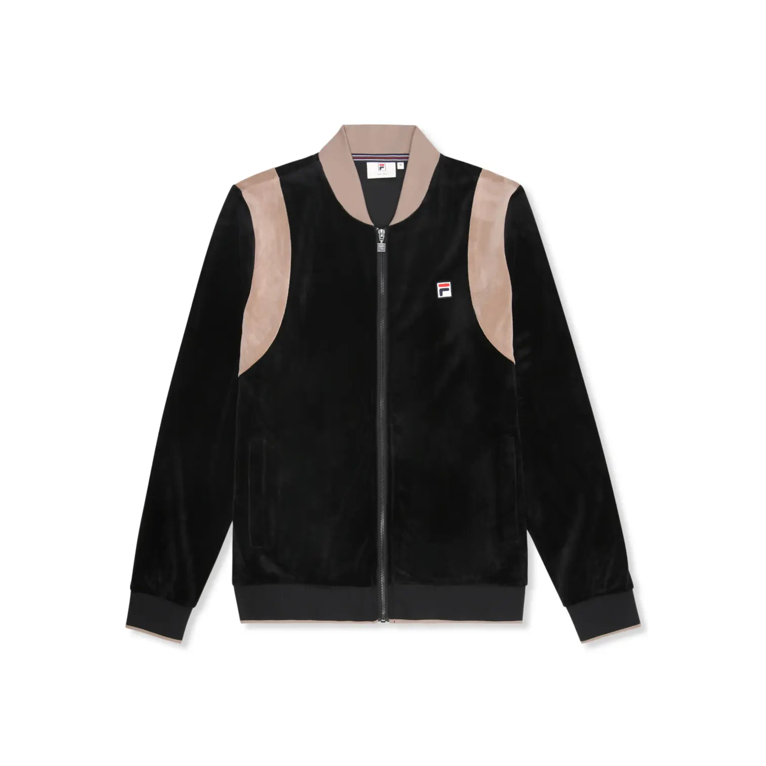 Velour-Sweatjacke Fila Adriano Regular
