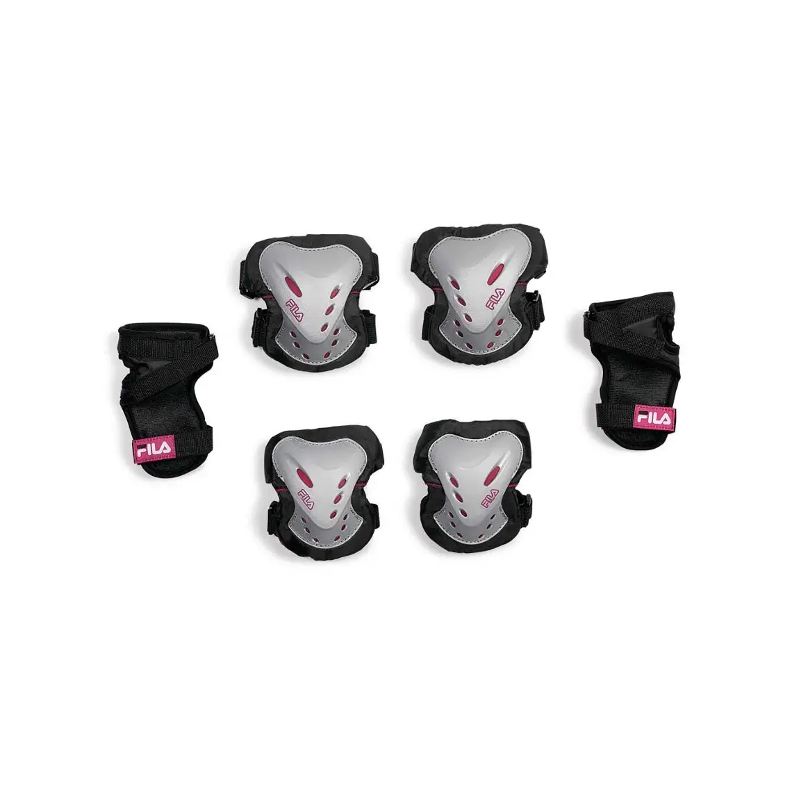 FILA FS Protektoren für Rollschuhe LADY GEARS sil/blk/pi M - Image 3