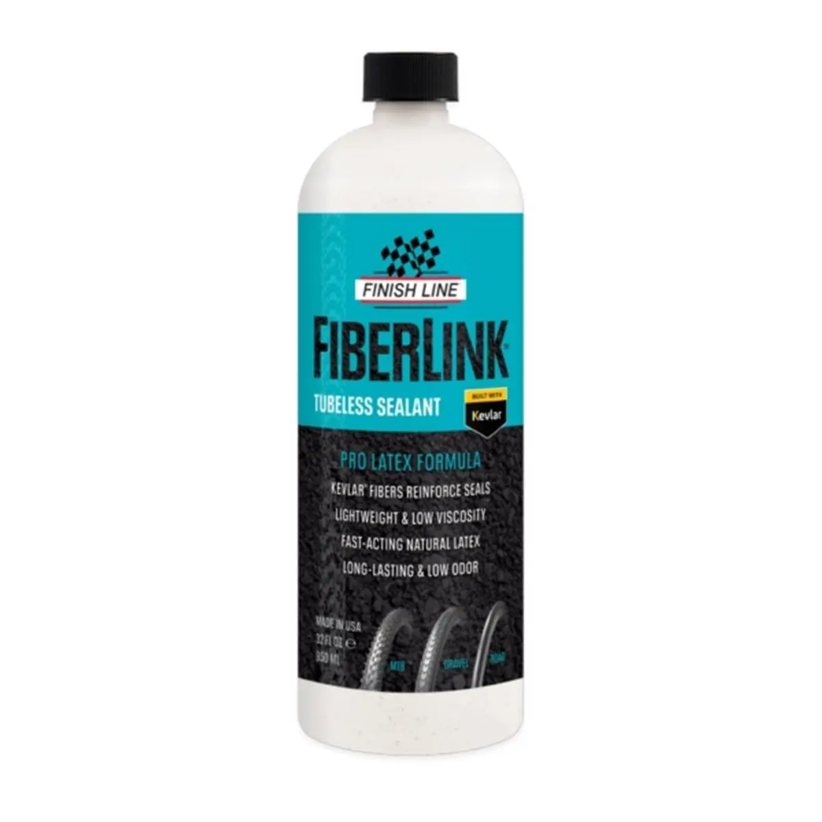 Präventive Flüssigkeit Finish Line Fiberlink Pro Latex 32oz