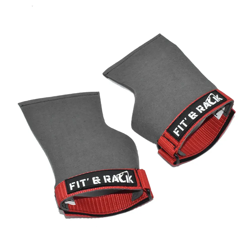 Fitness-Handschuh aus Kunstleder Fit & Rack
