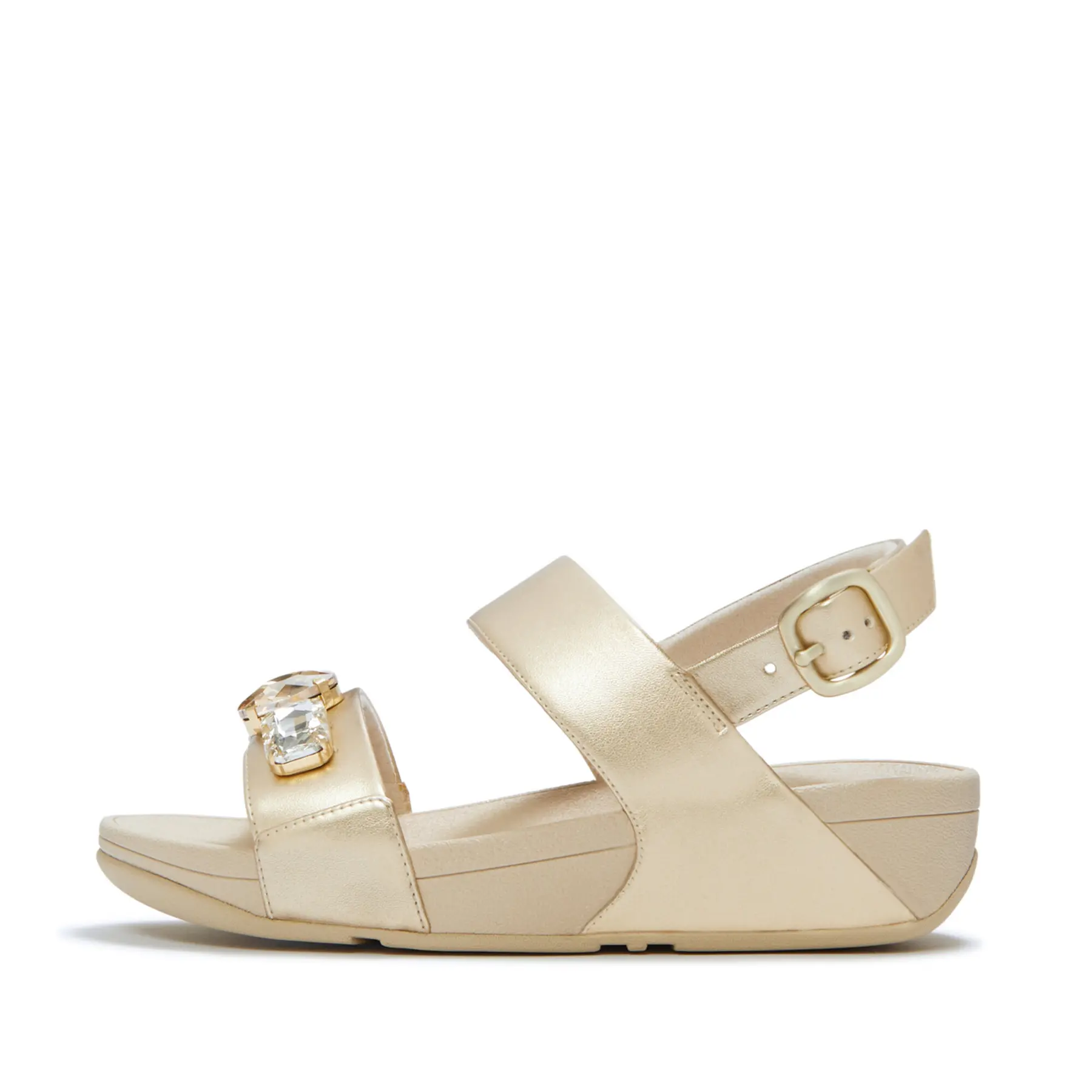 Keil-Sandalen für Damen FitFlop Lulu Ultra-Jewel Metallic